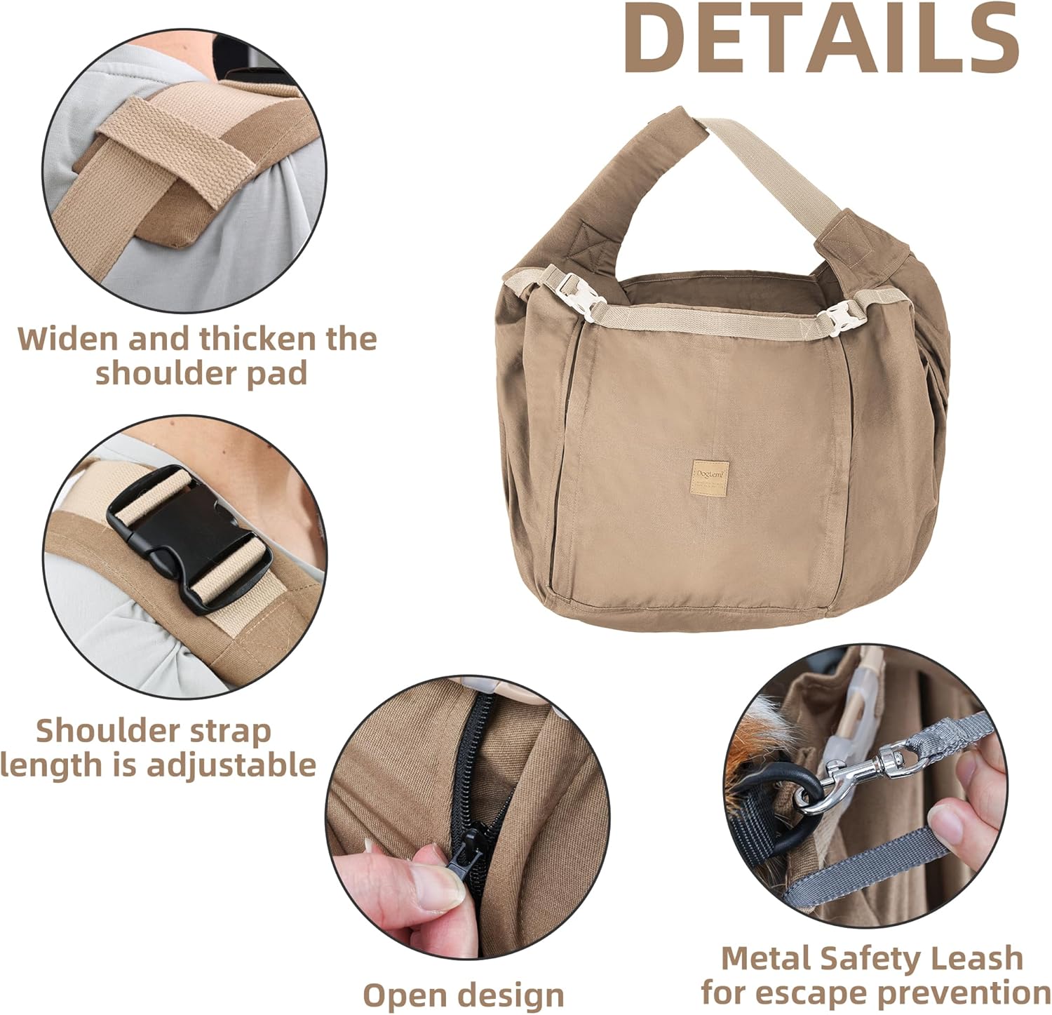 Adventure Ready: ETIAL Medium Dog Sling Carrier Review for Outdoor Fun!