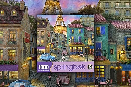 Miniatura 4 de Springbok Puzzles Eiffel Mágica Rompecabezas (1000piezas)