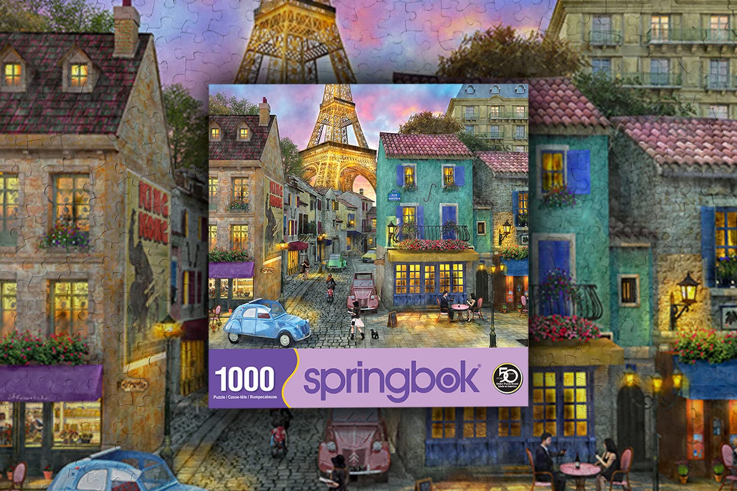 Springbok 1000ピース ジグソーパズル パリの宮殿1000 Amazon.com: Springbok's 1000 Piece Jigsaw Puzzle Paris