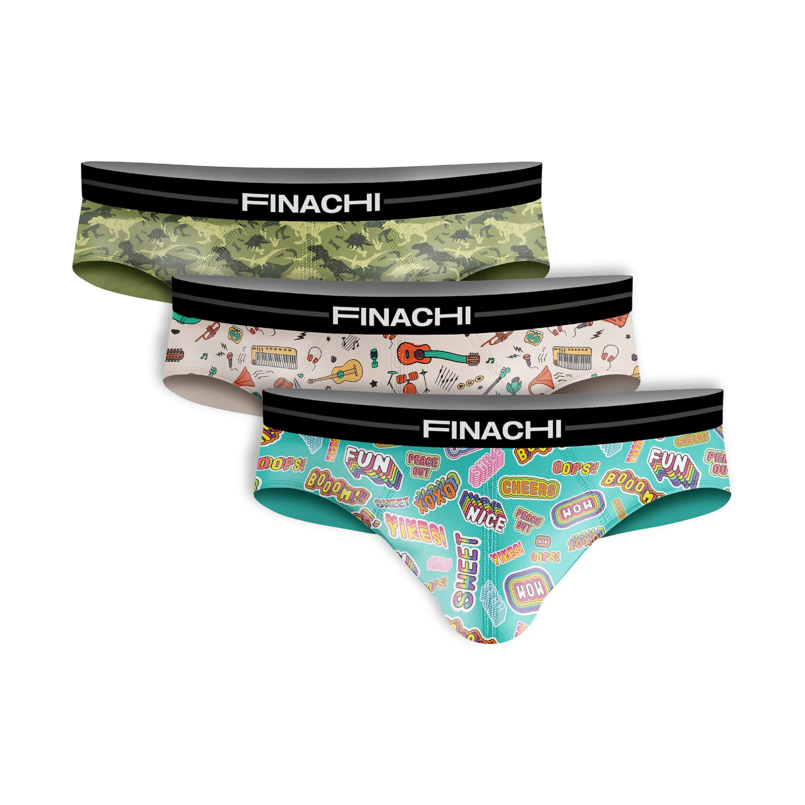 FINACHIUltra Soft Cotton Brief (Pack of 3 Briefs)