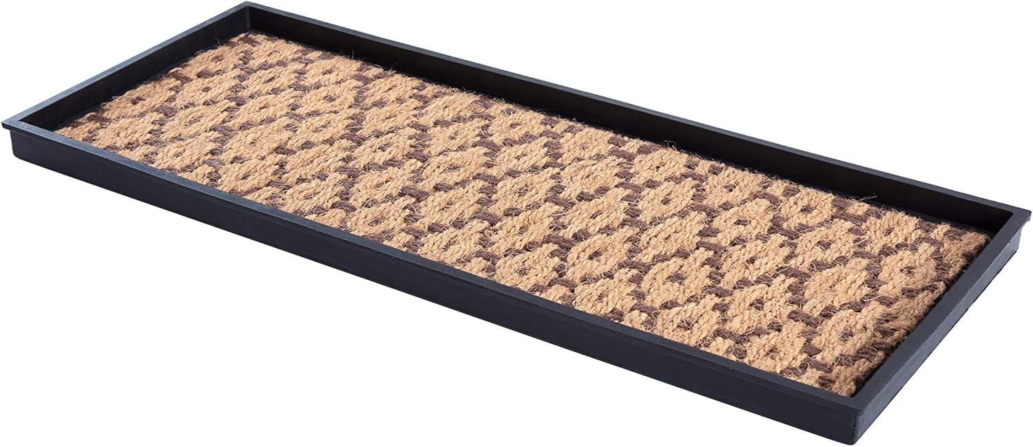 Anji Mountain AMB0BT3F004 Black Rubber Boot/Shoe Tray with