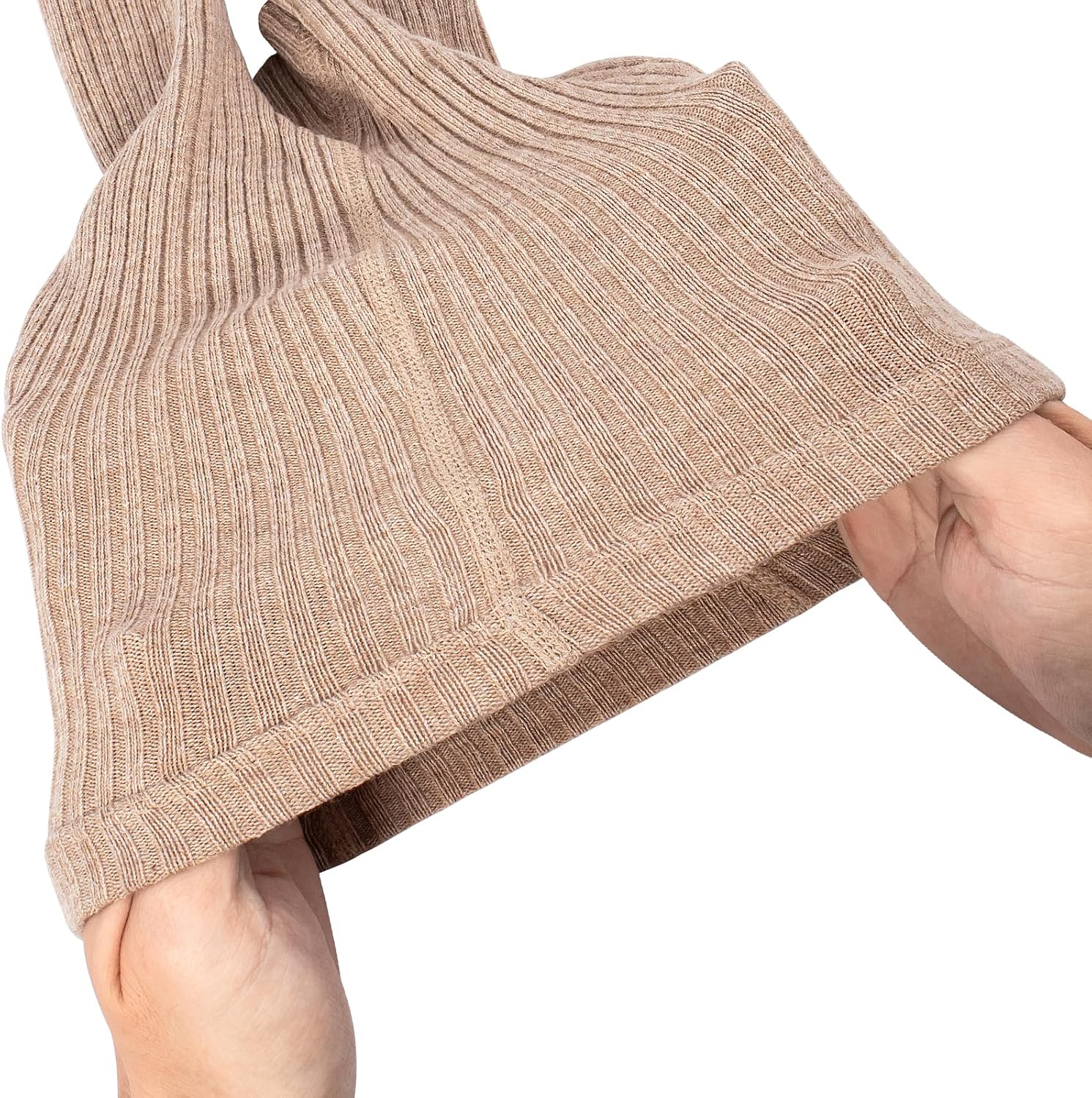 Meeshine Baby Girls Cable Knit Tights Toddler Cotton Footed Leggings Solid Seamless Winter Stocking Pants for Kids,5 Pack - Image 3