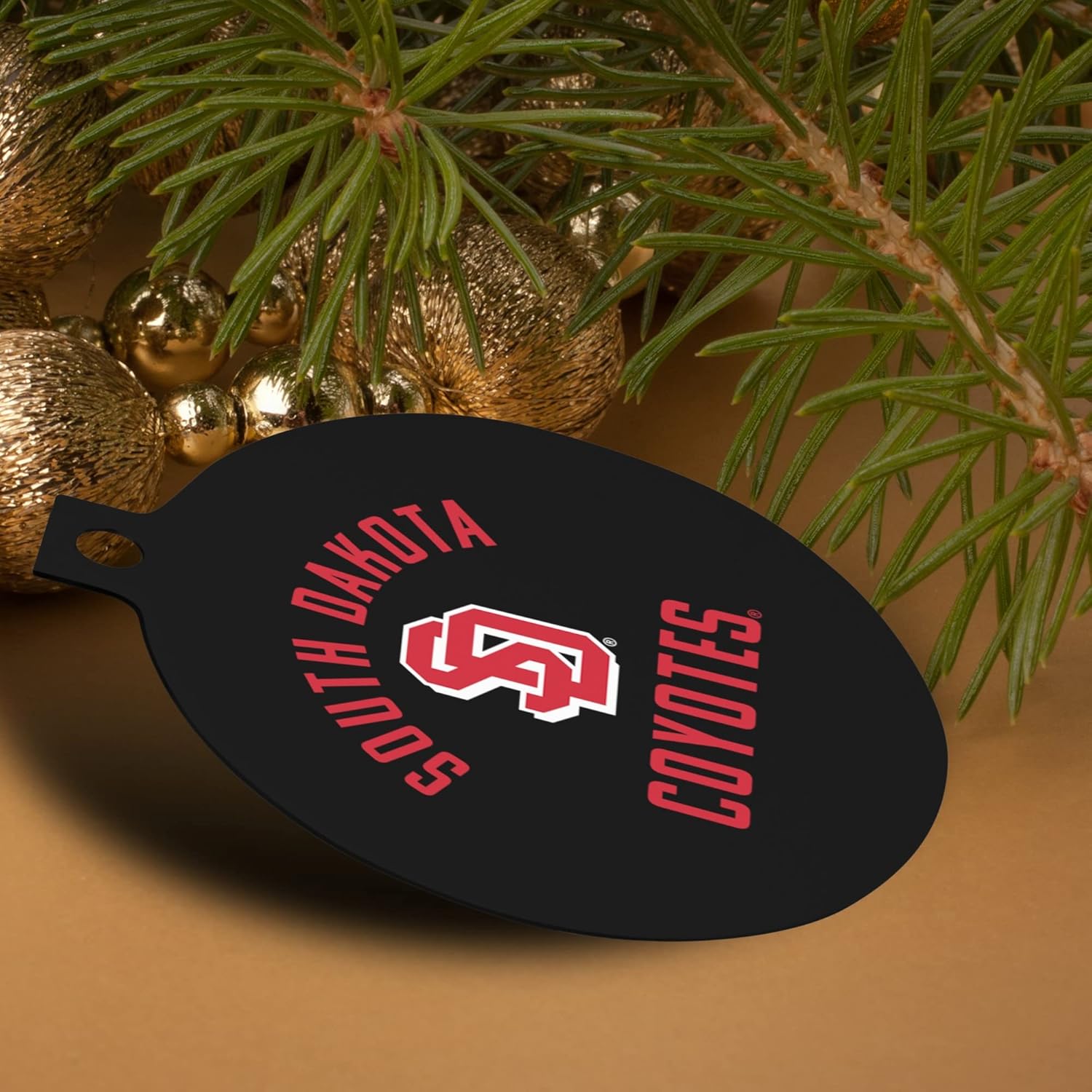 GRAPHICS & MORE South Dakota Coyote Aluminum Holiday Christmas Tree Ornament - 3.0" (7.6 cm) x 3.37" (8.6 cm) - Image 4