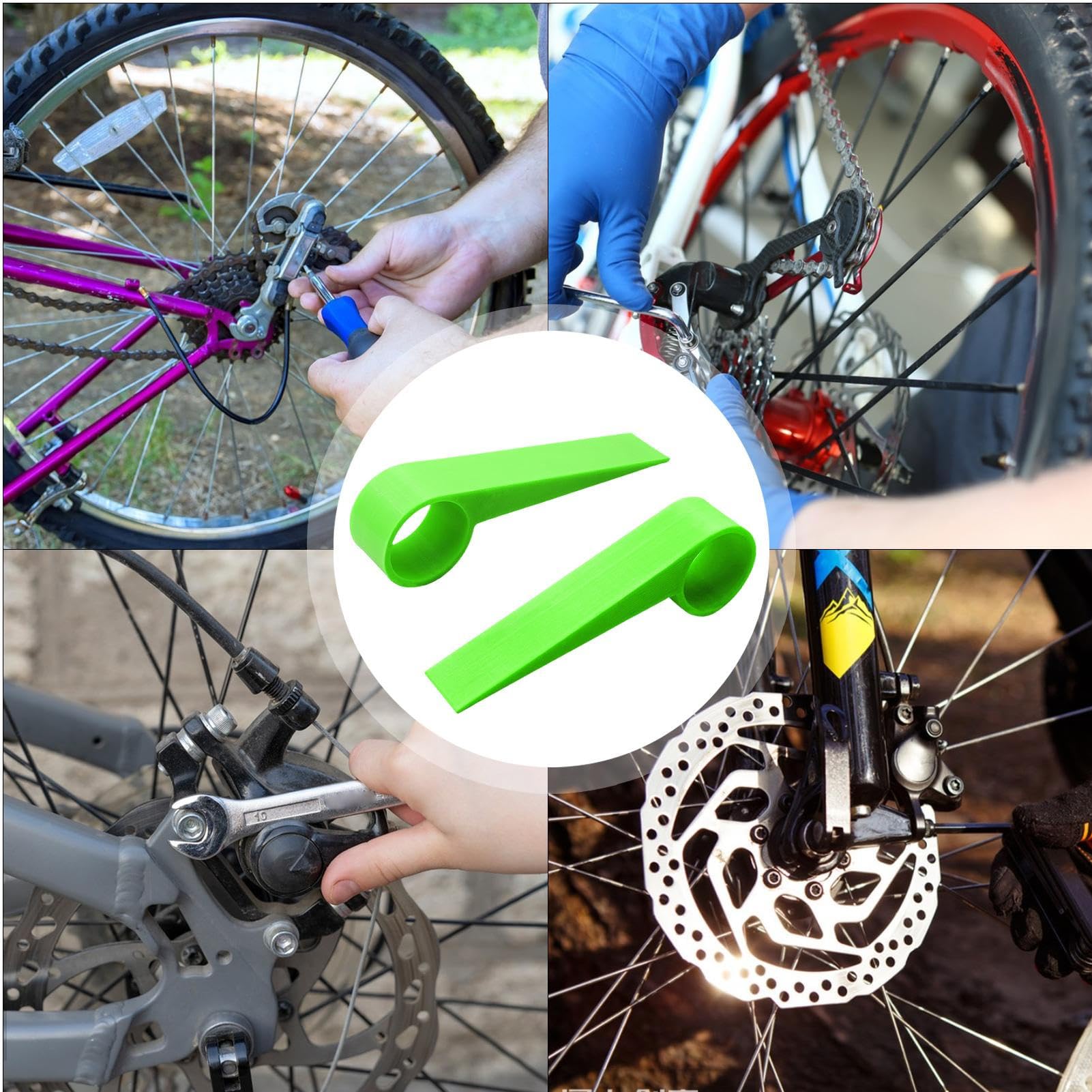 HOUSON Écarteur de piston de frein et outil de réinitialisation pour frein à disque de vélo HOUSON Écarteur de piston de frein et outil de réinitialisation pour frein à disque de vélo