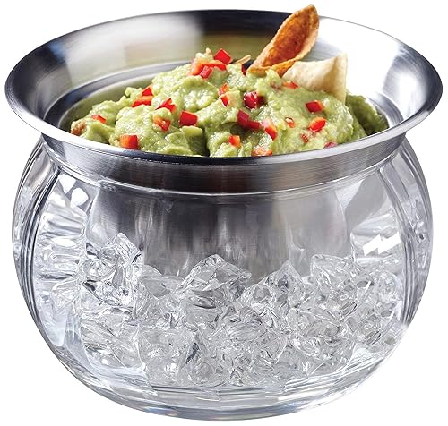 Prodyne Dips On Ice Stainless-Steel Bowl, 16oz