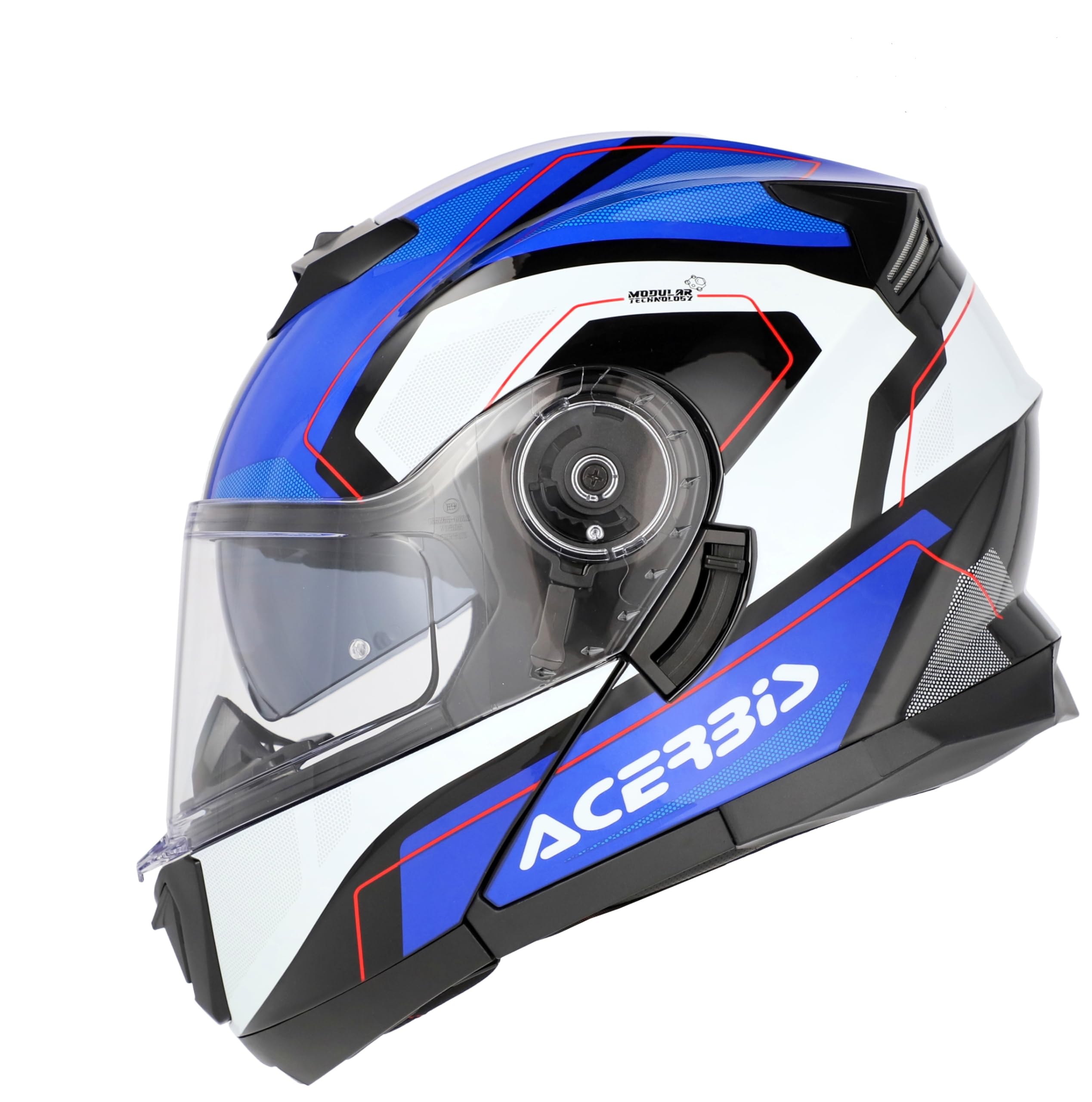 ACERBIS CASCO SEREL 2206 BLU/BIANCO S