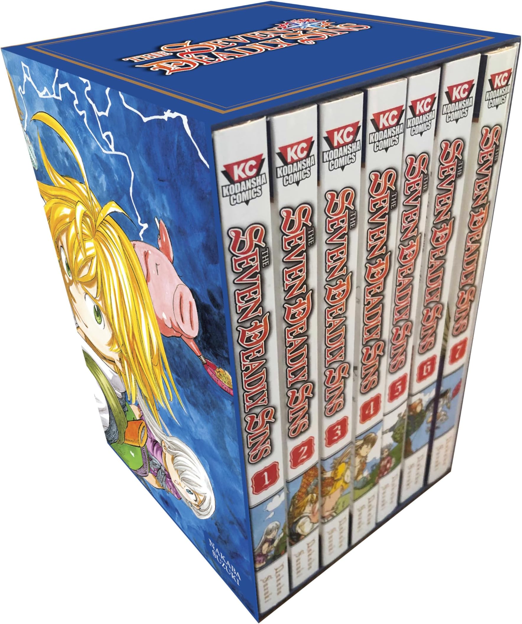 The Seven Deadly Sins Season 1 Part 1 Manga Box Set (SEVEN DEADLY SINS MANGA BOX SET)