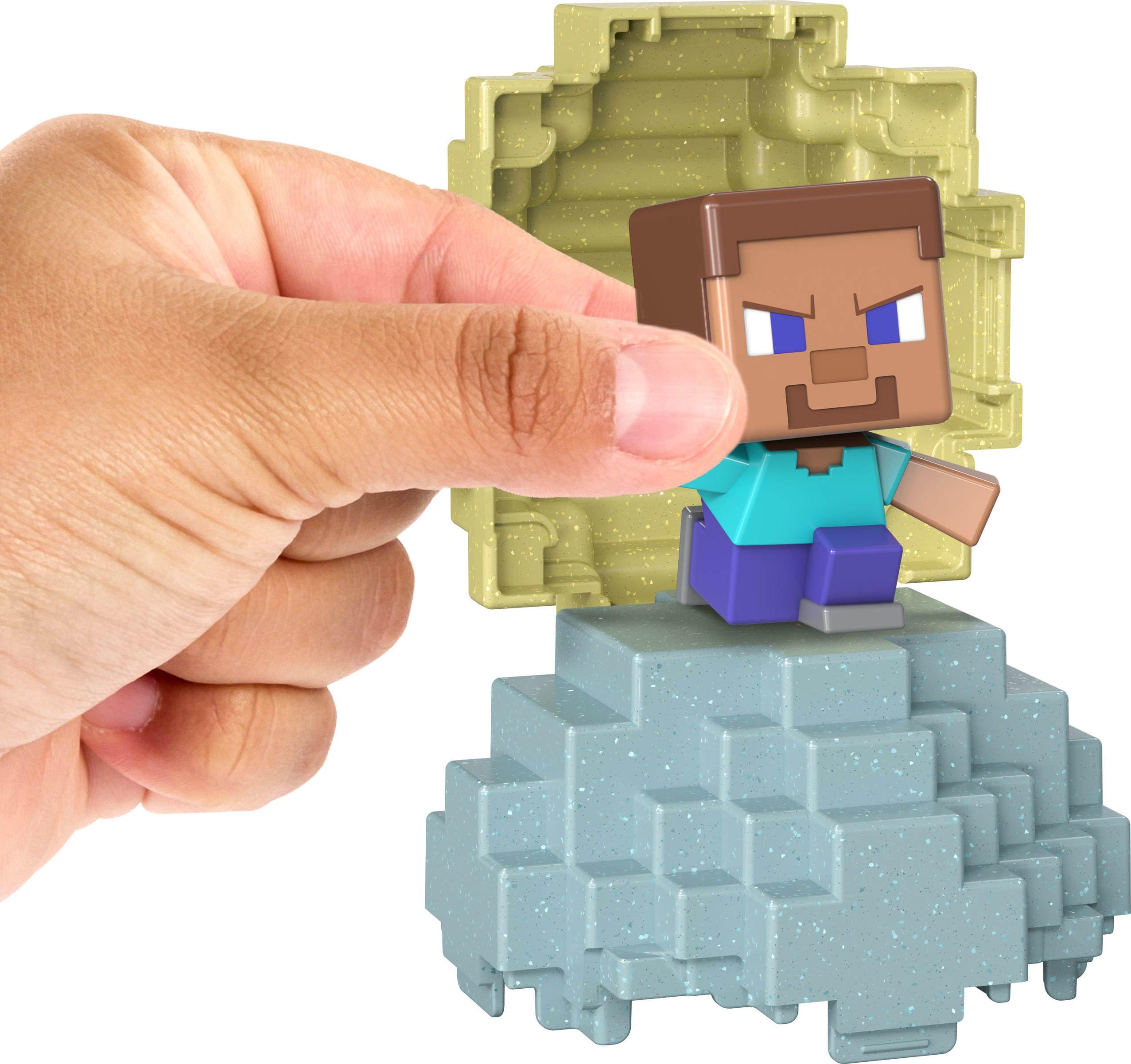 Minecraft Mini Mode Uovo Generatore Misterioso - Figura Collezionabile Ispirata Al Film, Capsula Con Personaggio, 1 Pezzo
