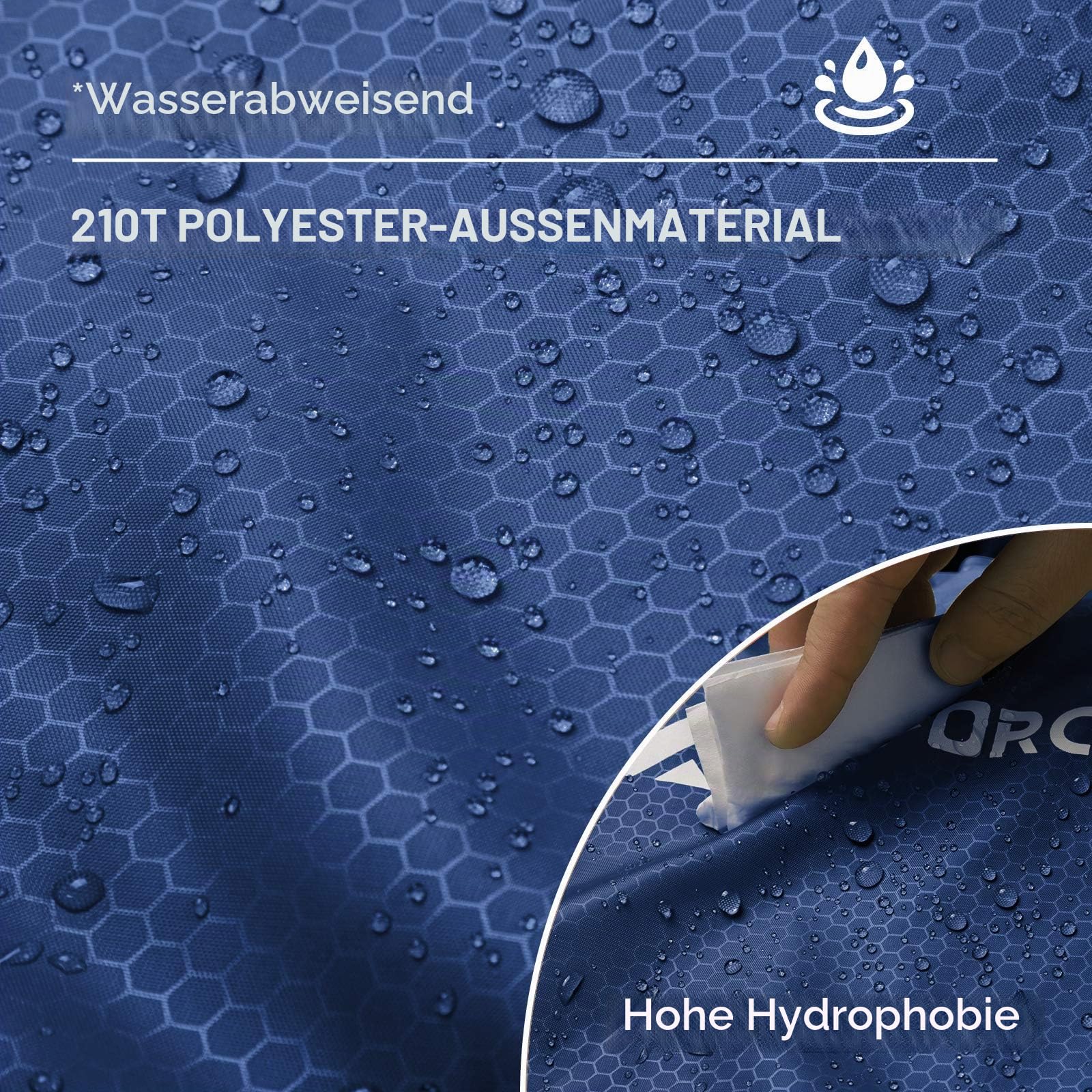 Forceatt Schlafsack 3~4 Jahreszeiten, -5°C Flanell und 20°C Polyester Schlafsack für Erwachsene, wasserdichte Schlafsack Winter Warm Perfekt für Camping, Indoor, Outdoor und Kaltes Wetter.