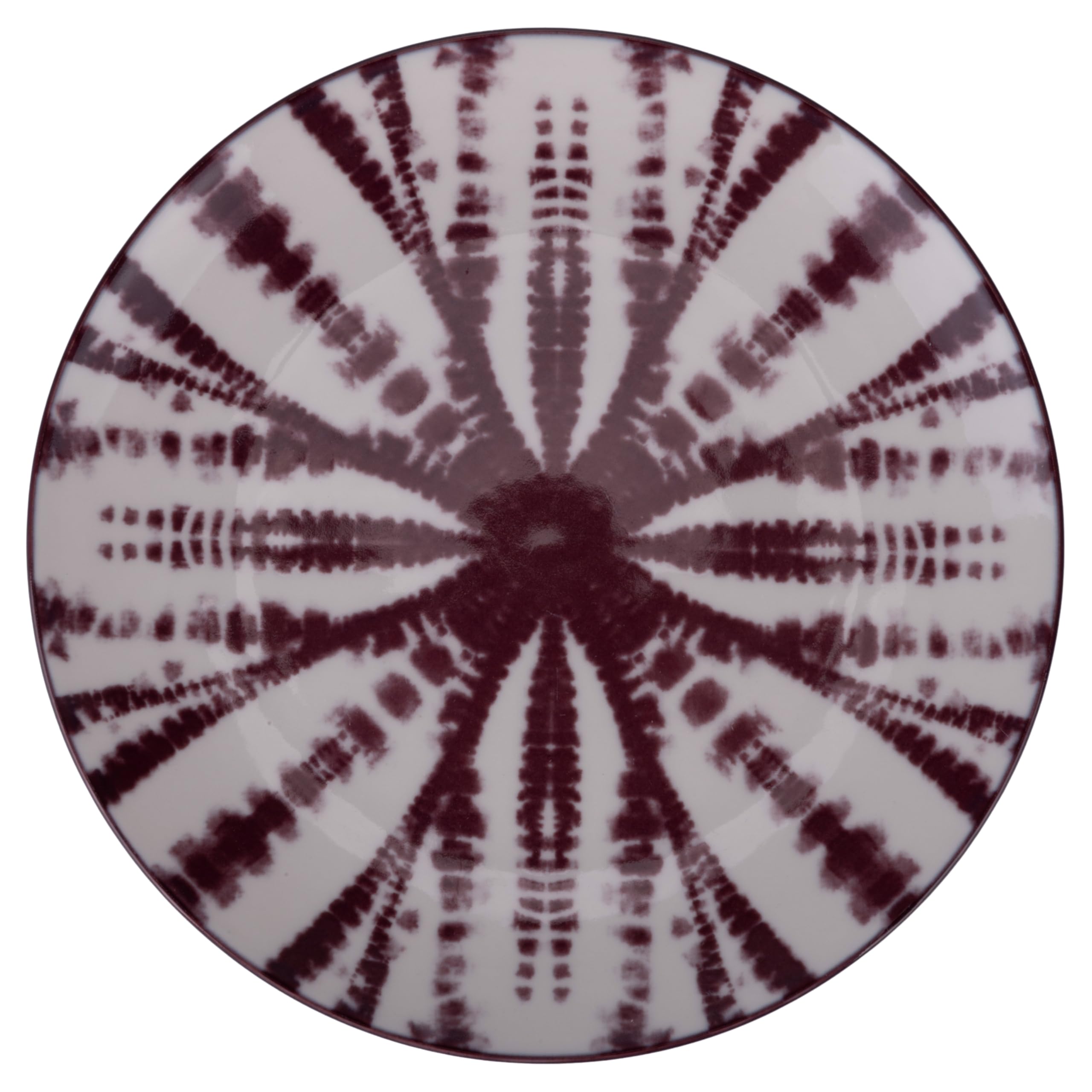 Set of 6 Porcelain Fruit Plate The Purple