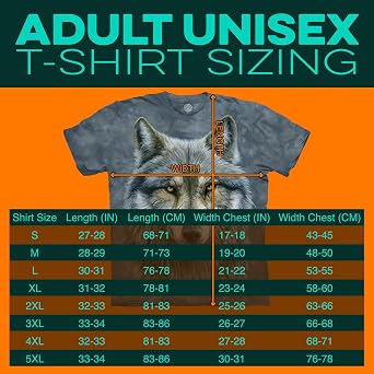 The Mountain Men's The Mountain Warrior Wolf Short Sleeve T-Shirt