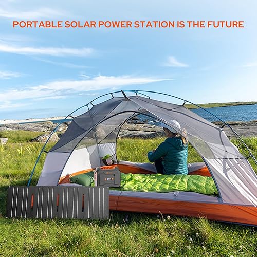 Miniatura 2 de Mini estación de energía portátil de 100 W146 Wh y 65 W88.8 Wh, estación de energía portátil ZeroKor con salidas de CA para uso doméstico, camping,