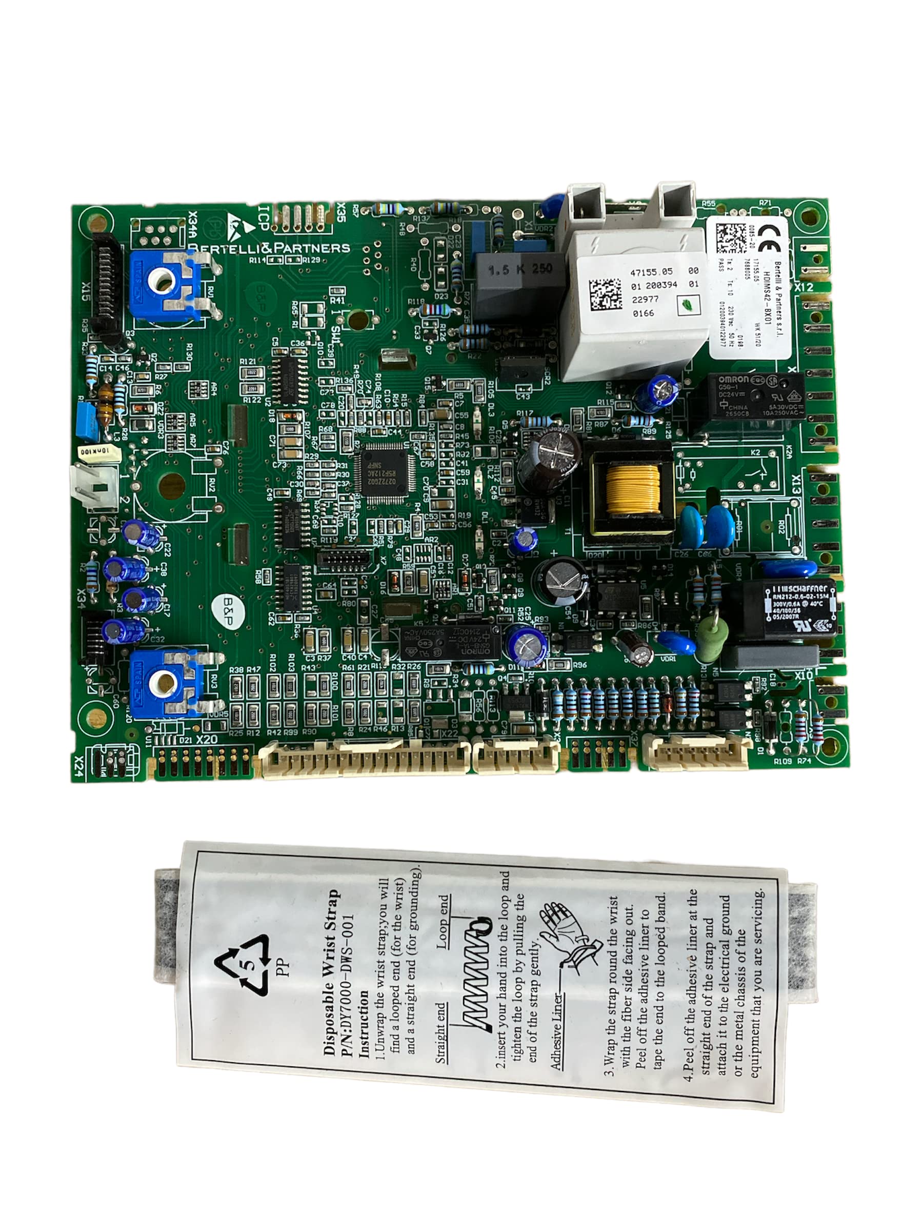 Hanicks Green Baxi 600/800 Series/Potterton Assure/Main Eco Compact Pcb 7688421 (Rds Key Not Included) Genuine Part