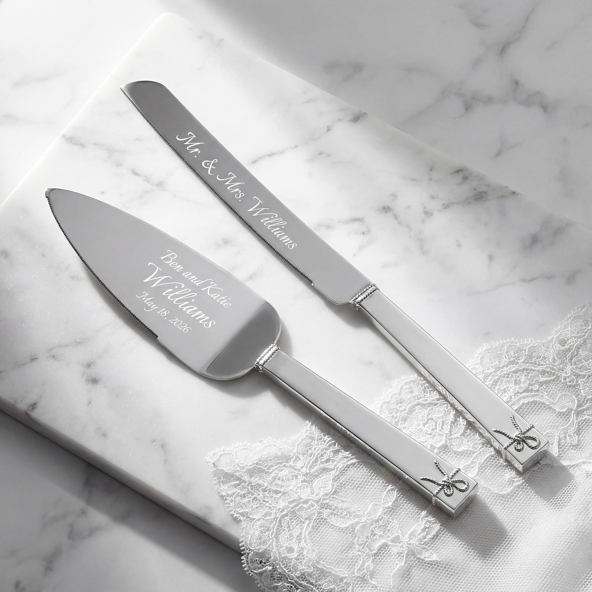 Amazon.com | Wedgwood Vera Wang Bridal Love Knots Silver