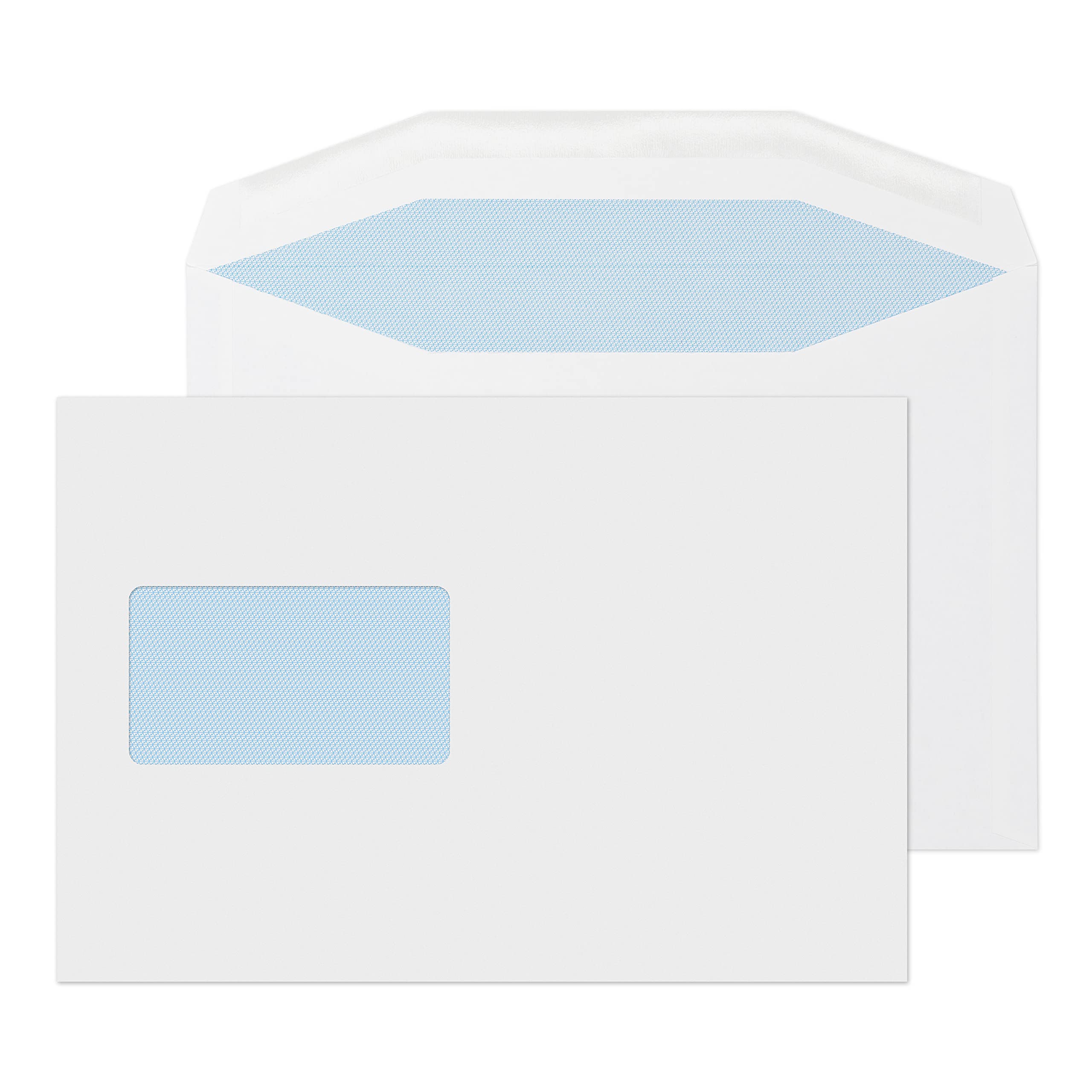 Blake Everyday White Window Gummed Mailer 162x238mm 90gsm Pack 500