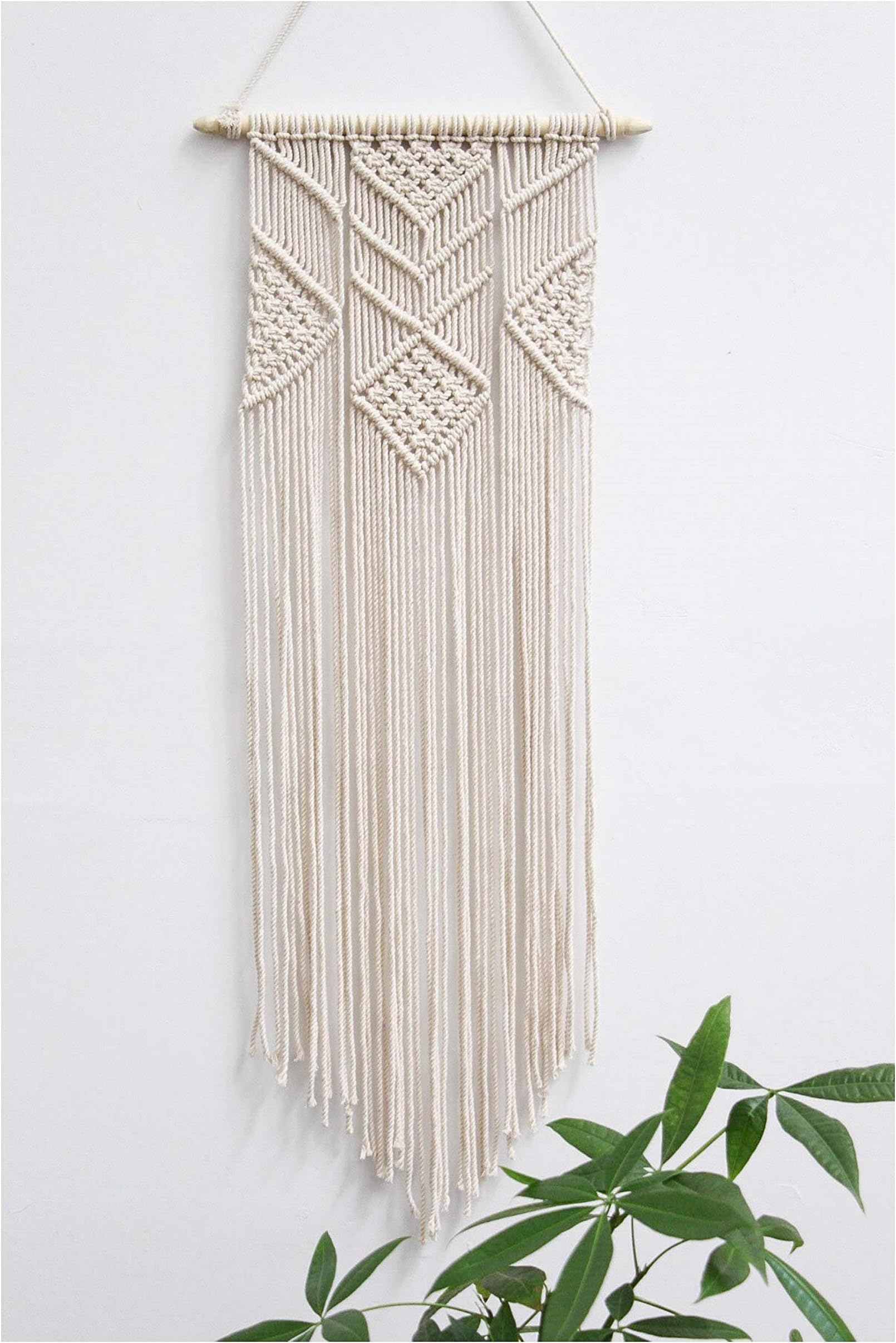 Macrame Wall Hanging - 3 Foot Length Boho Inspired Tapestry, High Quality & Handmade