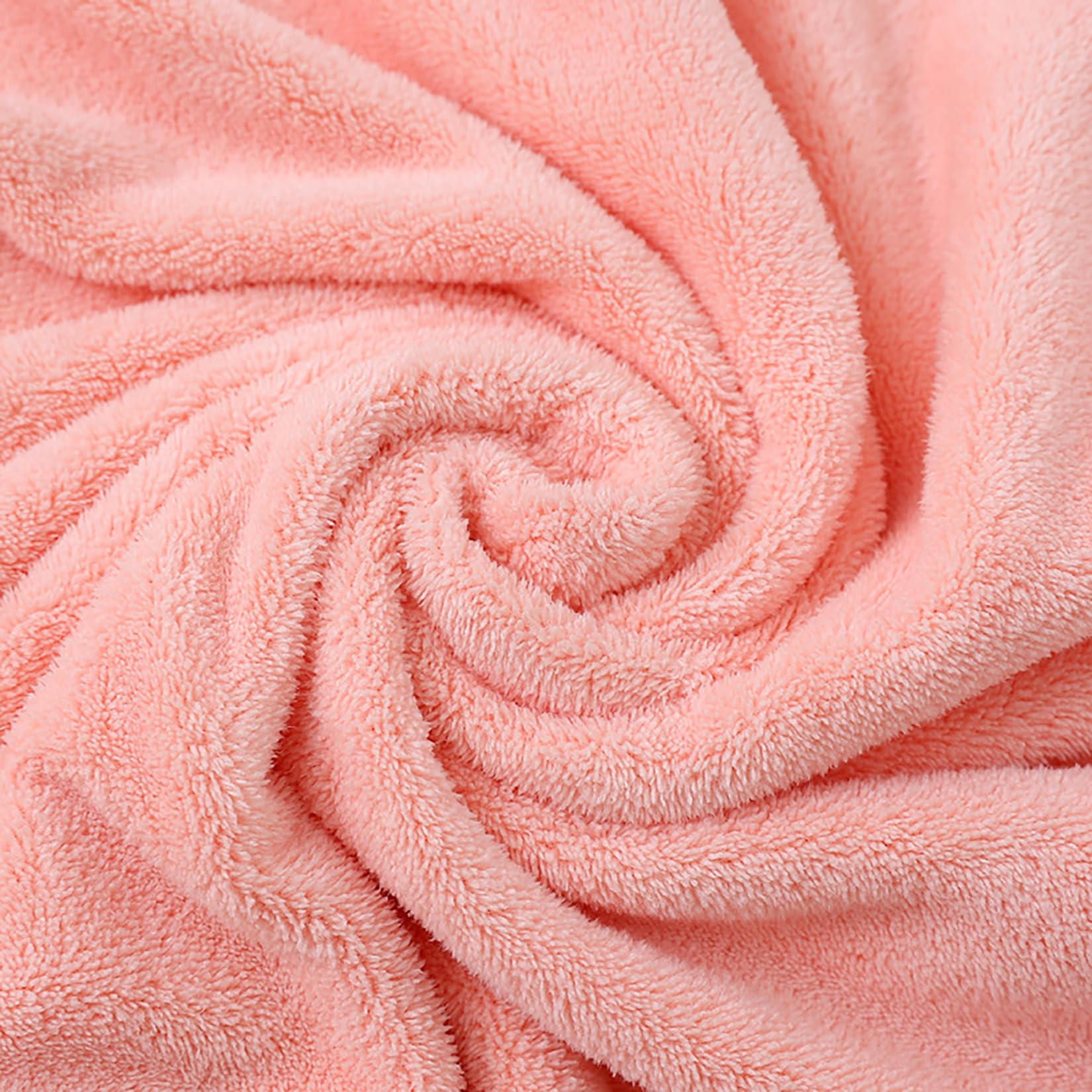 ROMASA Baby-Badehandtuch mit Kapuze, ultraweich und saugfähig, Kleinkinder-Bademantel, Neugeborenen-Decke, Duschgeschenke (rosa Koala)
