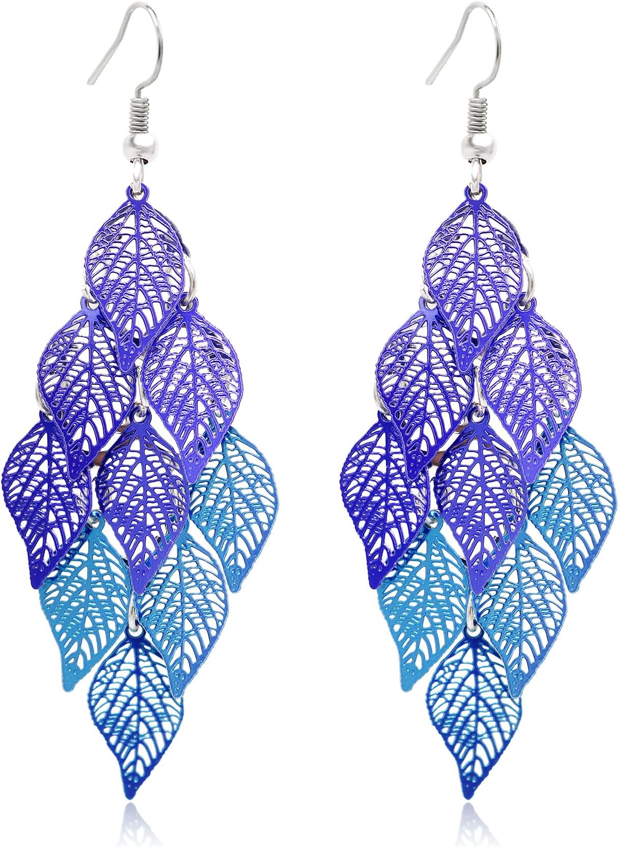 Dangle Earrings for Women Handmade Boho Super Lightweight Chandelier Dangle Drop Earring Gold Silver Plated