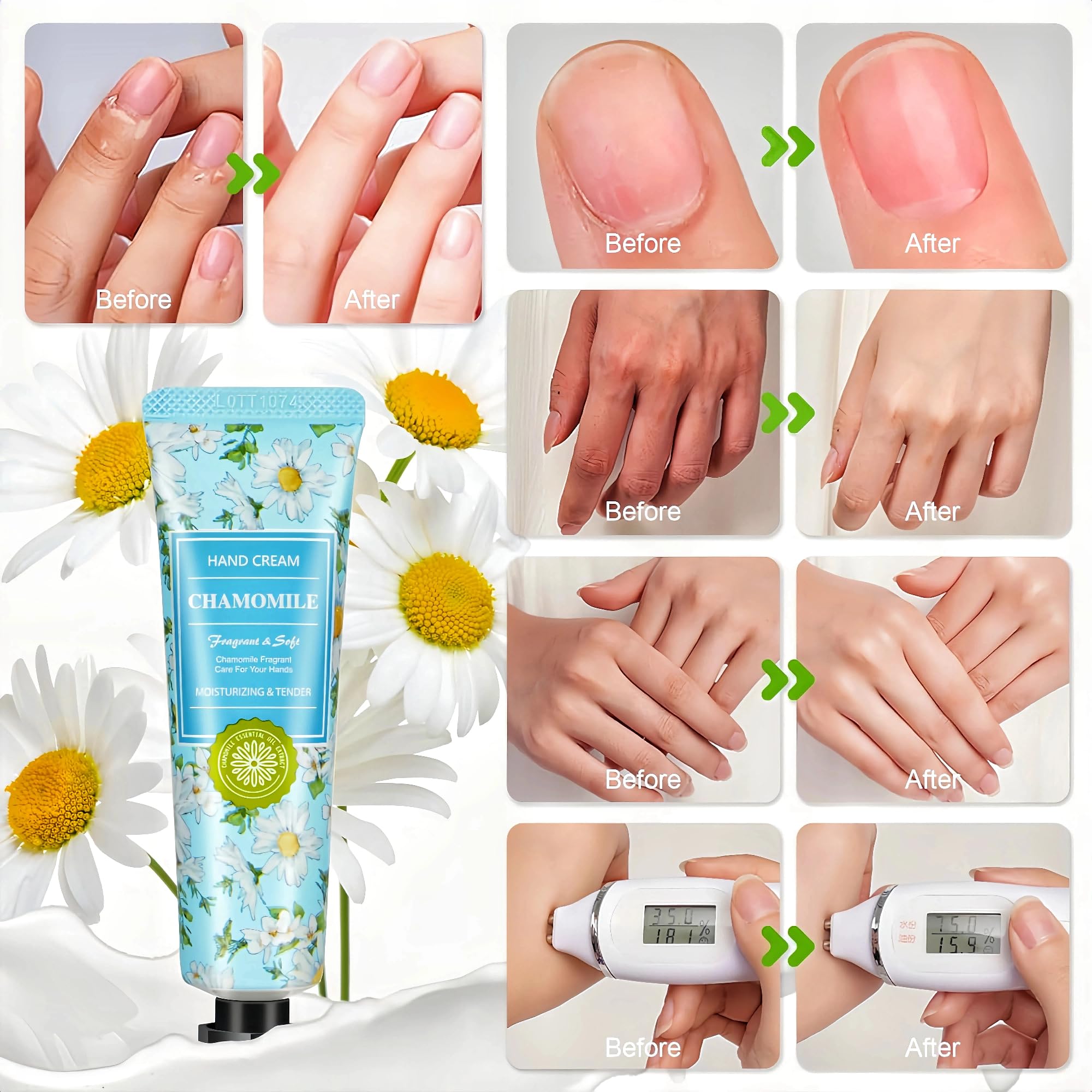 Mini crema per le mani 40 pezzi, creme mani set donna regalo 10 fragranze, creme mini donna regali viaggio, set regalo per colleghe, fidanzata, compleanno, Natale, San Valentino - 5