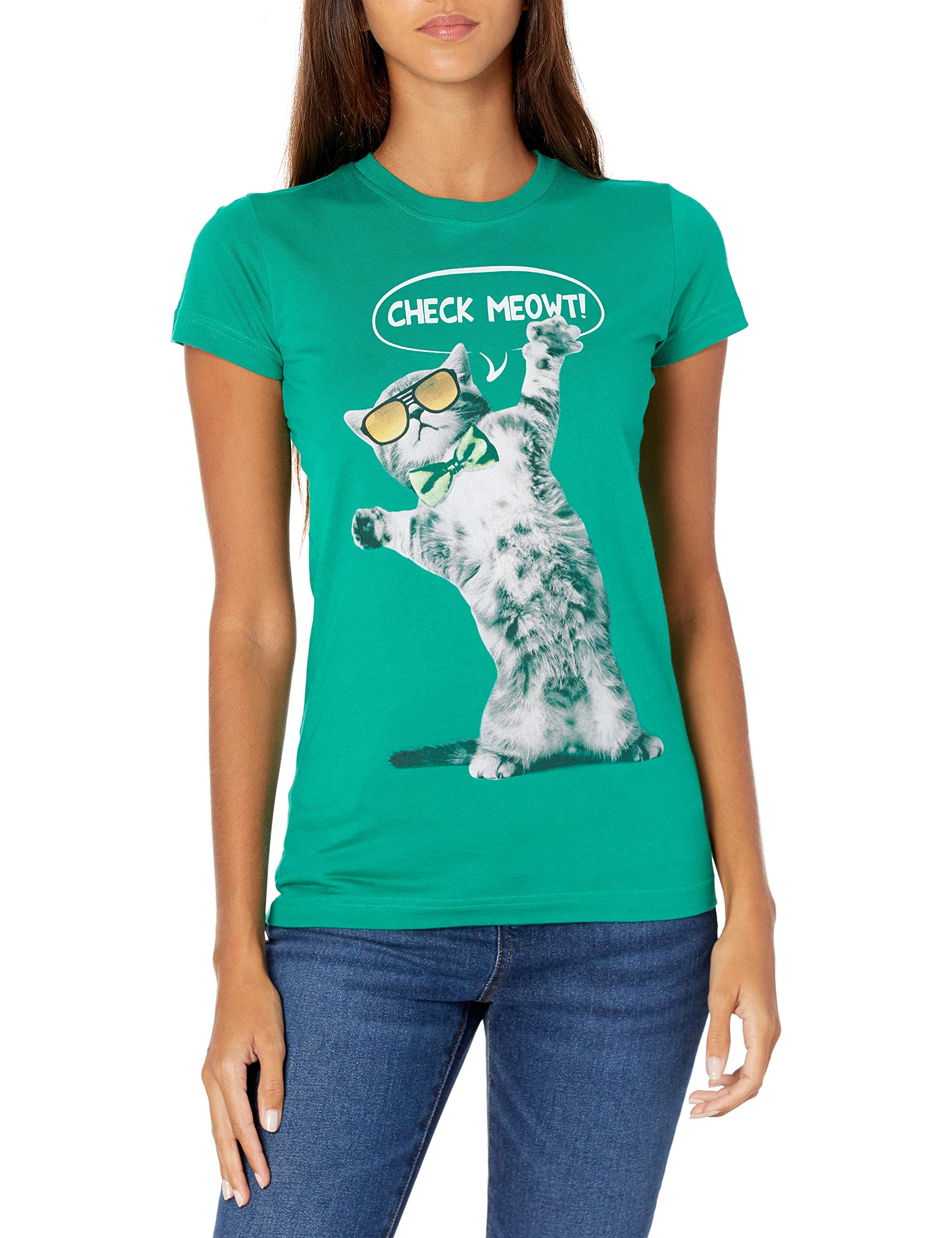 Fifth Sun Juniors Check Meowt Graphic Tee