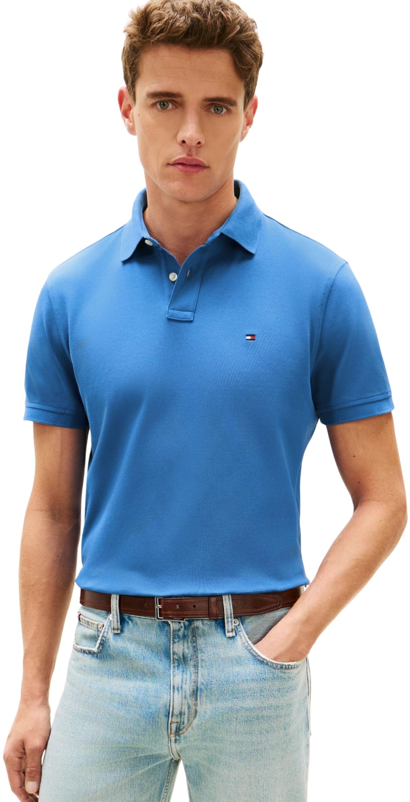 Tommy Hilfiger Herren Poloshirt Kurzarm 1985 Regular Fit