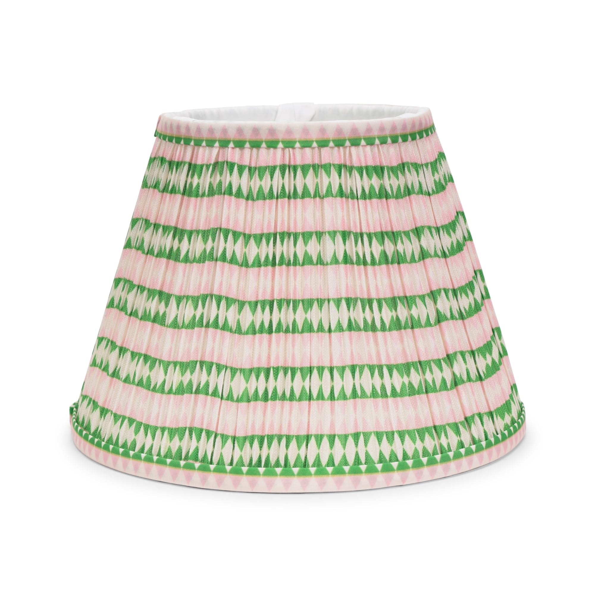 ValueLights - Fabric Pleated Lamp Shade - Pink - Small