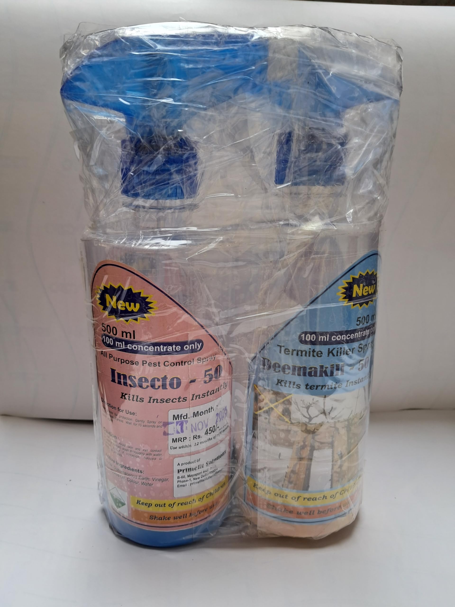 Primefit Solutions Insect killer spray | Termite killer spray | Pest control | concentrate | combo pack of 2 2