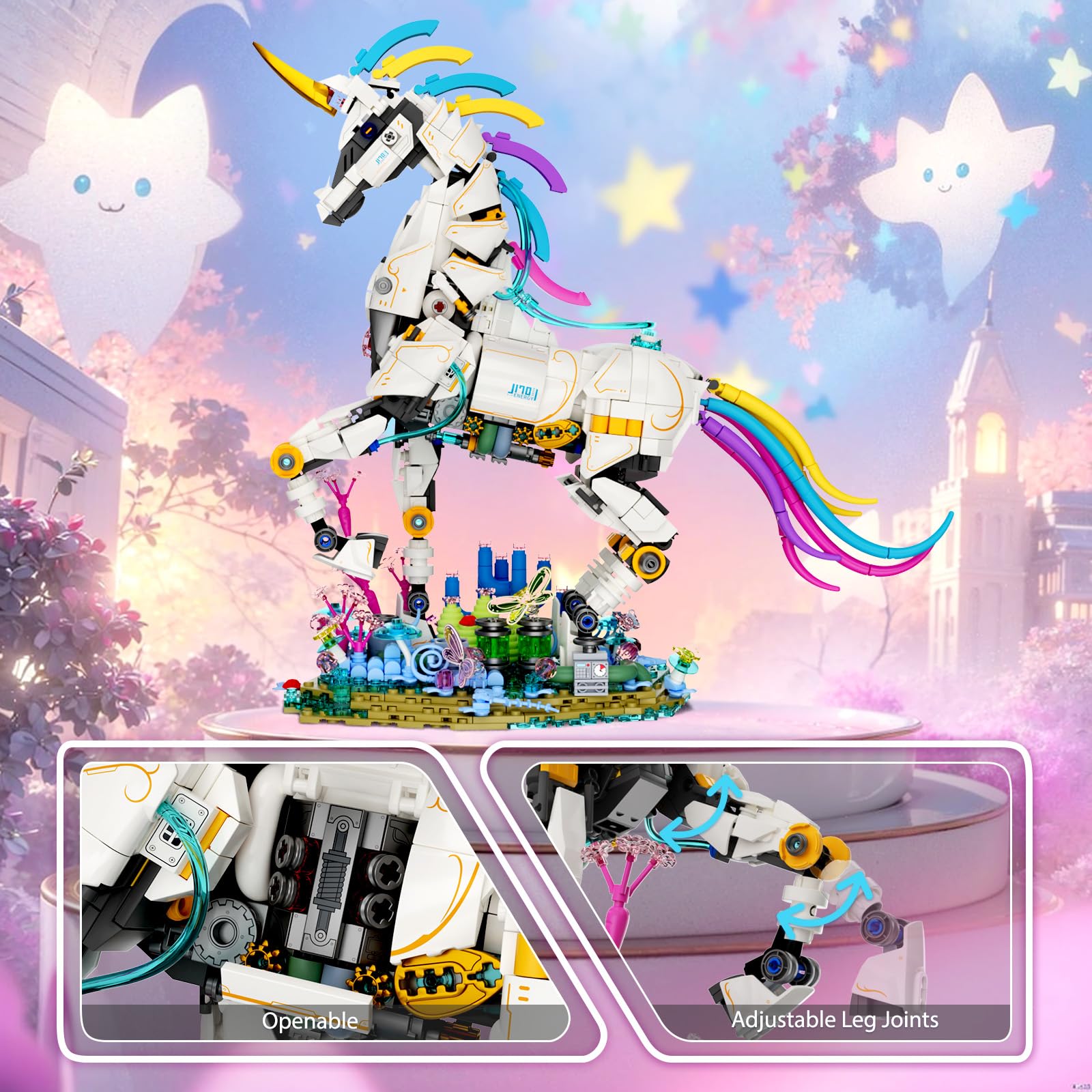 Amazon.com: NUTCRACKER Unicorn Building Set for Adult - Cool