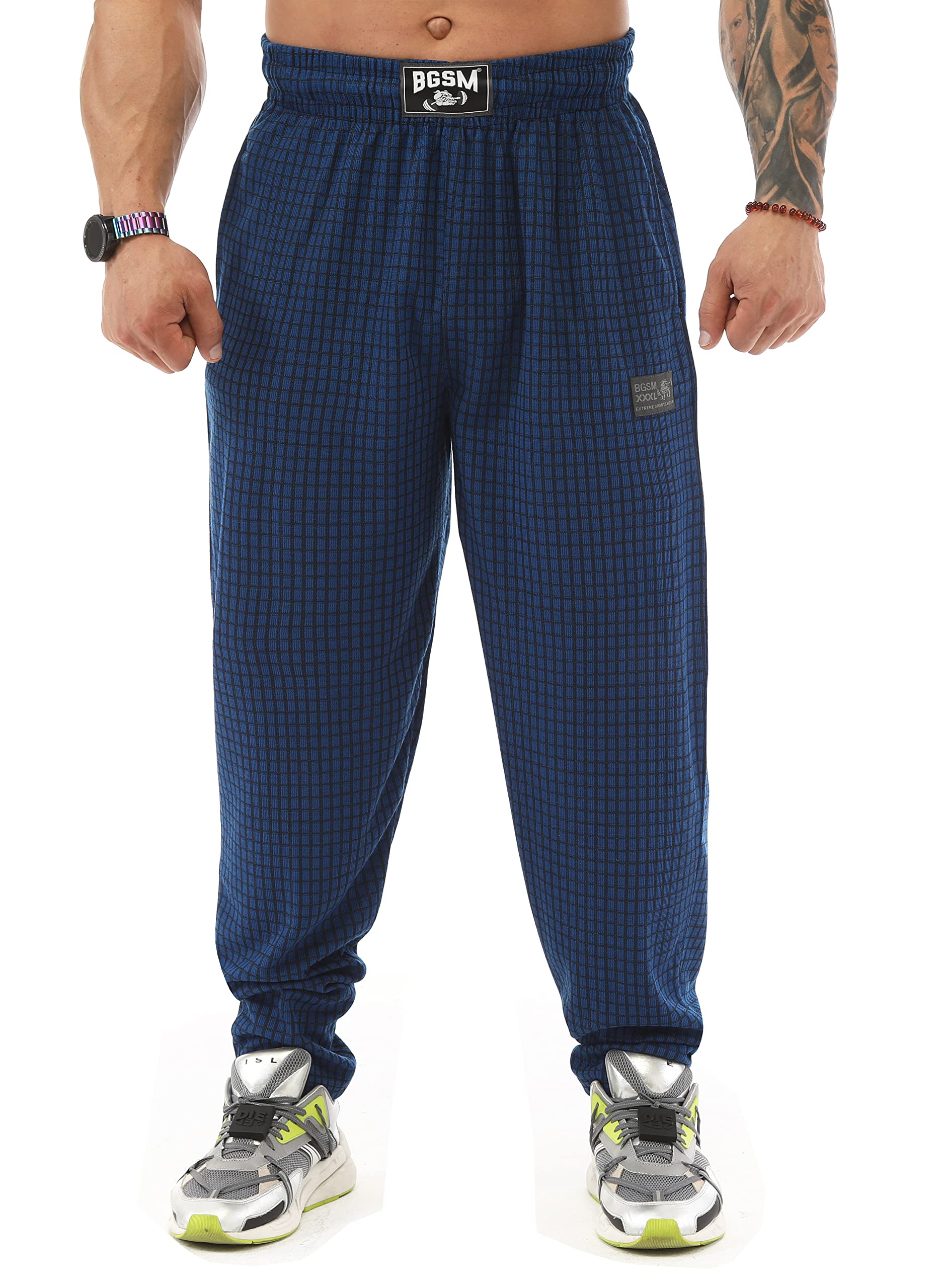 BIG SAM SPORTSWEAR COMPANYMen's Sweatpants with Pockets, Comfort Design Gym Active Pants