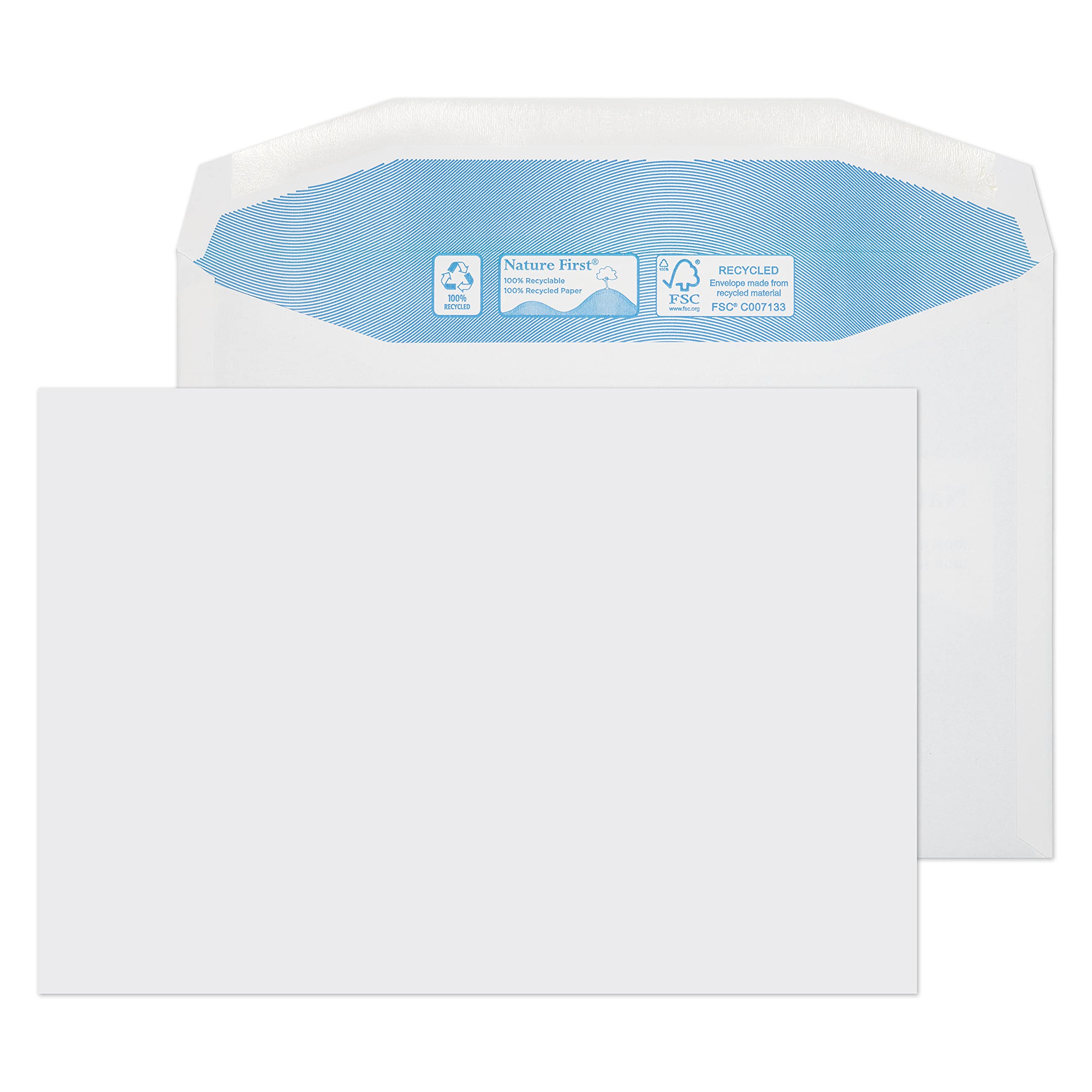 Blake Environmental White Gummed Mailer 162x229mm 90gsm Pack 500 Code