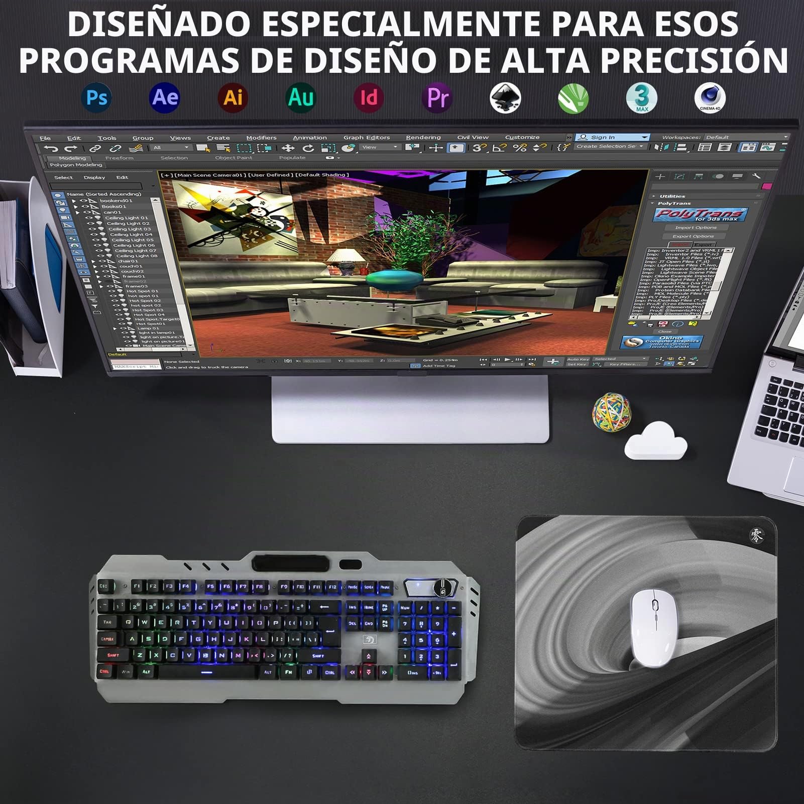 X-Raypad Aqua Control Zero AC0 - Alfombrilla de Mouse para Juegos, Alfombrilla de Mouse de Ultra Alta precisión con Velocidad y Capacidad de Control (AC0 Negro, 500 x 500 x 4 mm)