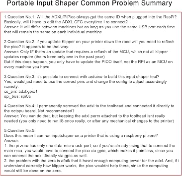 FYSETC 3D Printer Voron2.4 Portable Input Shaper - Ender 3 S1 Pro Spritte Extruder Accelerometer: Upgraded Hotend Part with RP2040 Chip Support Klipper Fit Voron0.1 Triden CR-10 Smart Pro Hot End