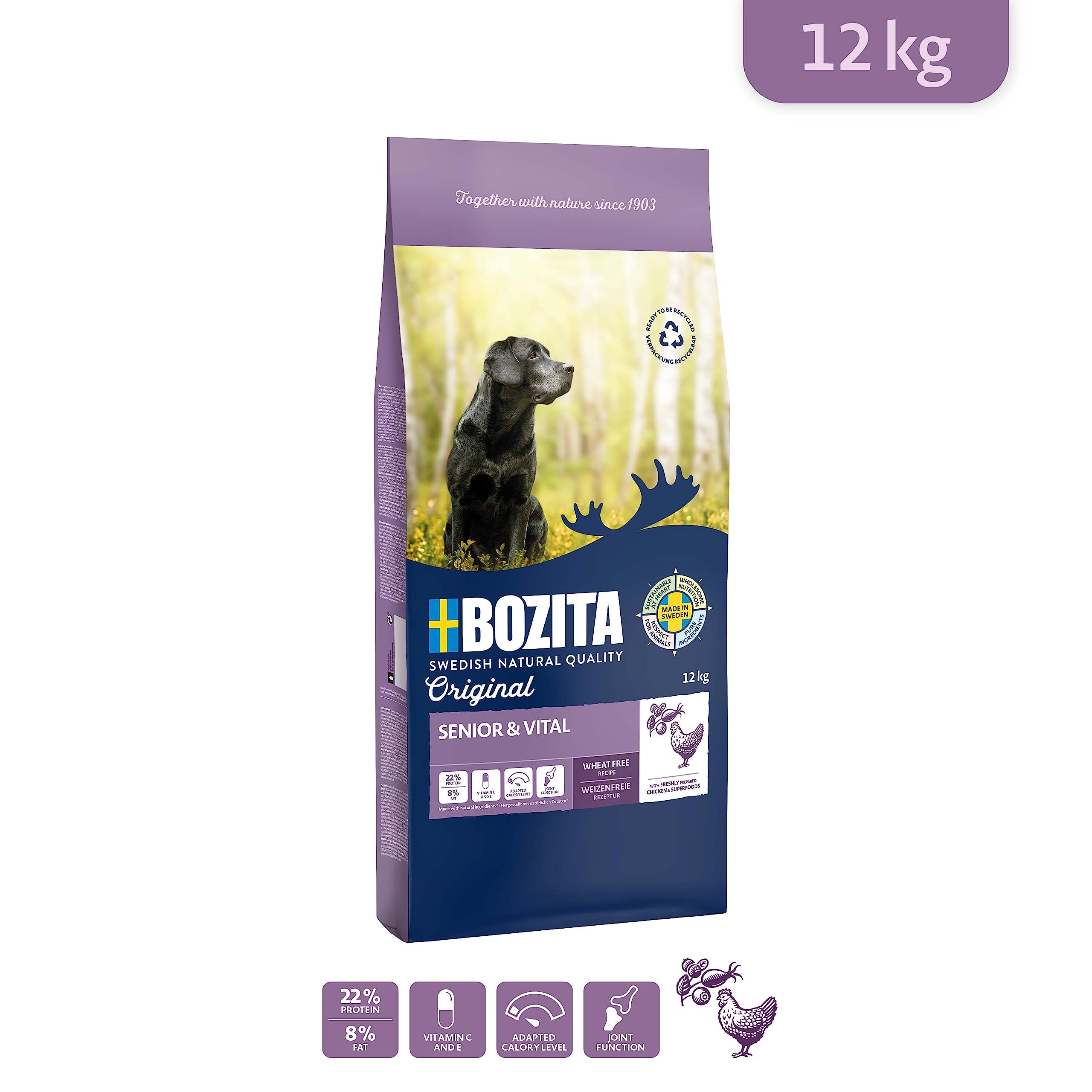 Bozita Dog Original Adulto Senior 12 kg