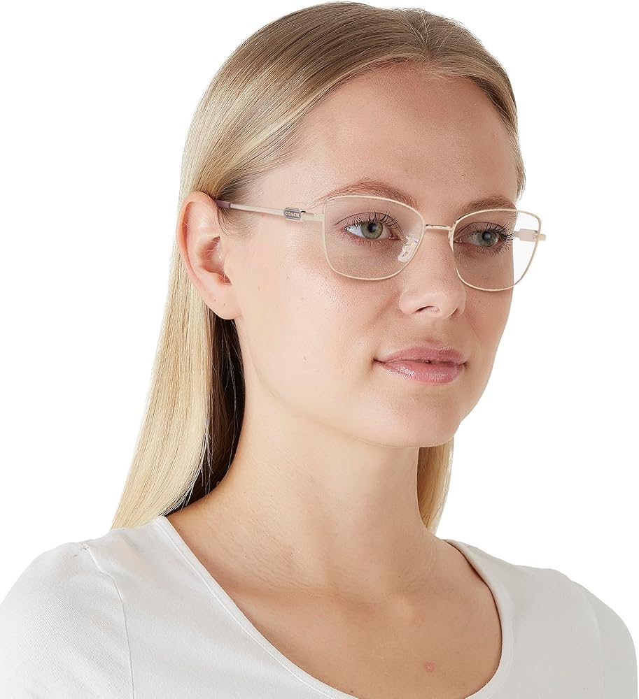 Amazon.com: Coach HC5147 Prescription Eyewear Frames, Shiny Light