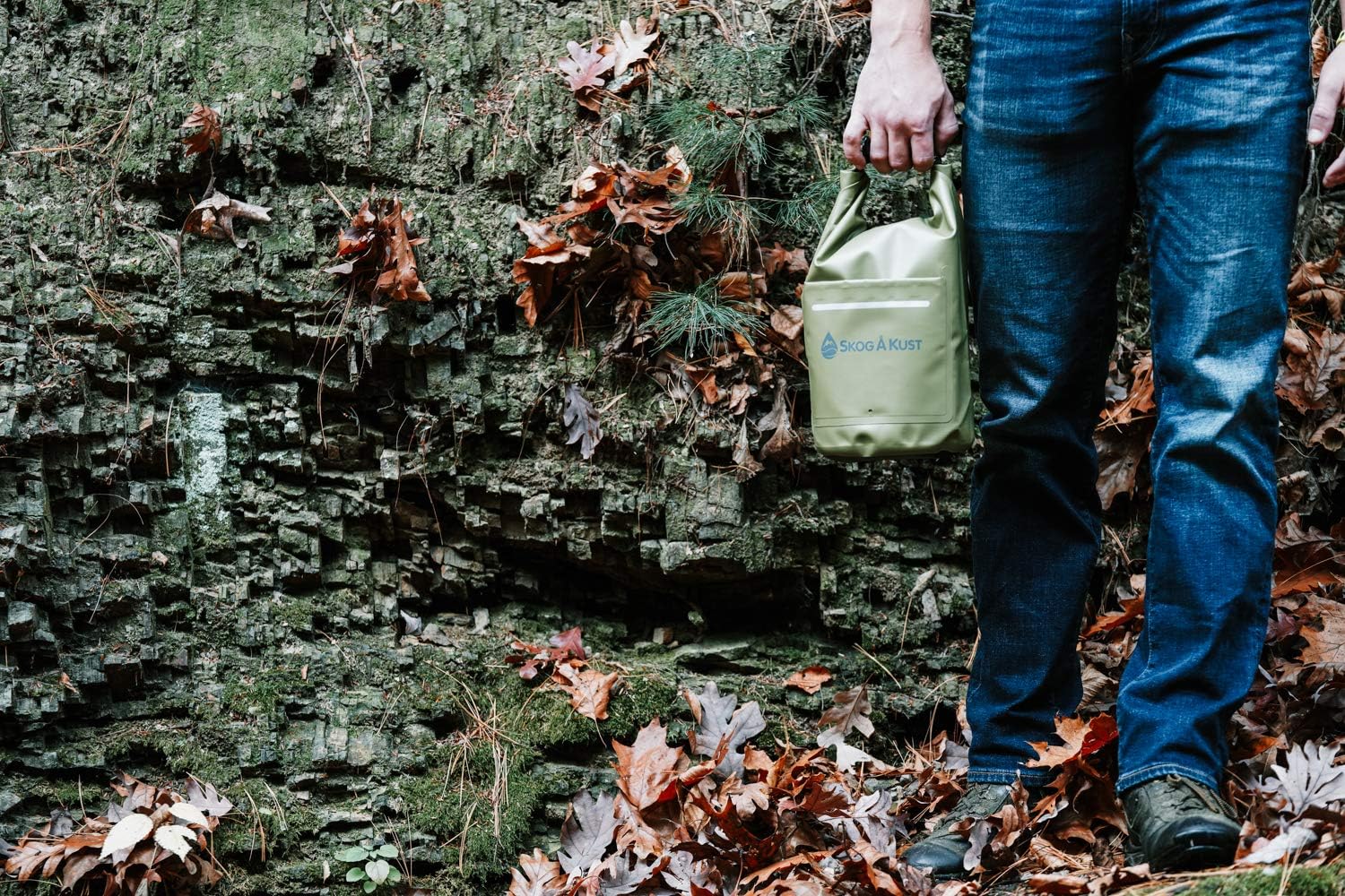 Skog Å Kust DrySak - Roll Top Waterproof Bag for Travel & Outdoors - 5, 10 & 20 Liter sizes - Image 6