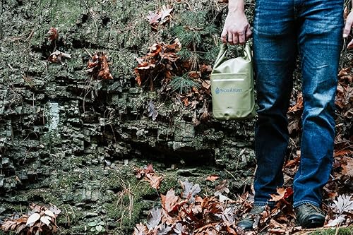 Miniatura 6 de Skog Å Kust DrySåk - Bolsa seca impermeable con bolsillo exterior con cremallera, para kayak, rafting, navegar, natación, campamento, senderismo,