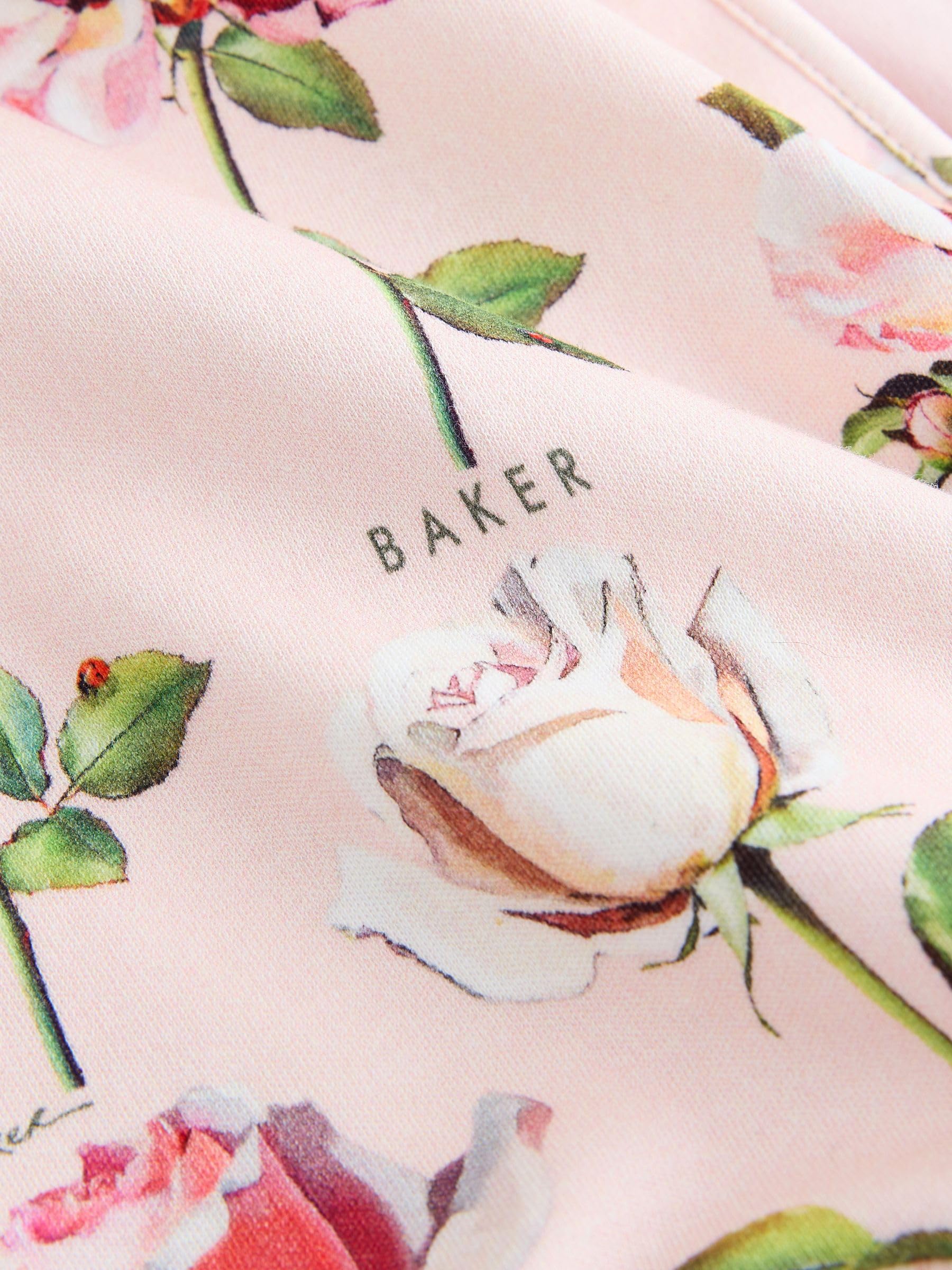 Noworodki dziewczynki 3 pajacyki Baker by Ted Baker