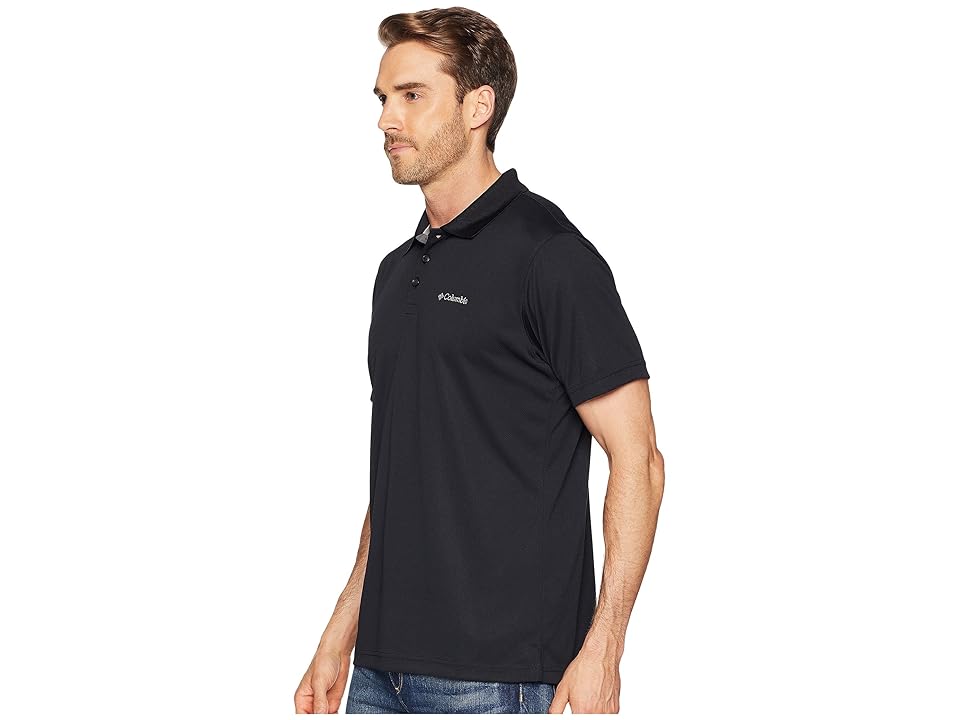 

Columbia Utilizer Polo (Black/Grill) Men's Short Sleeve Knit