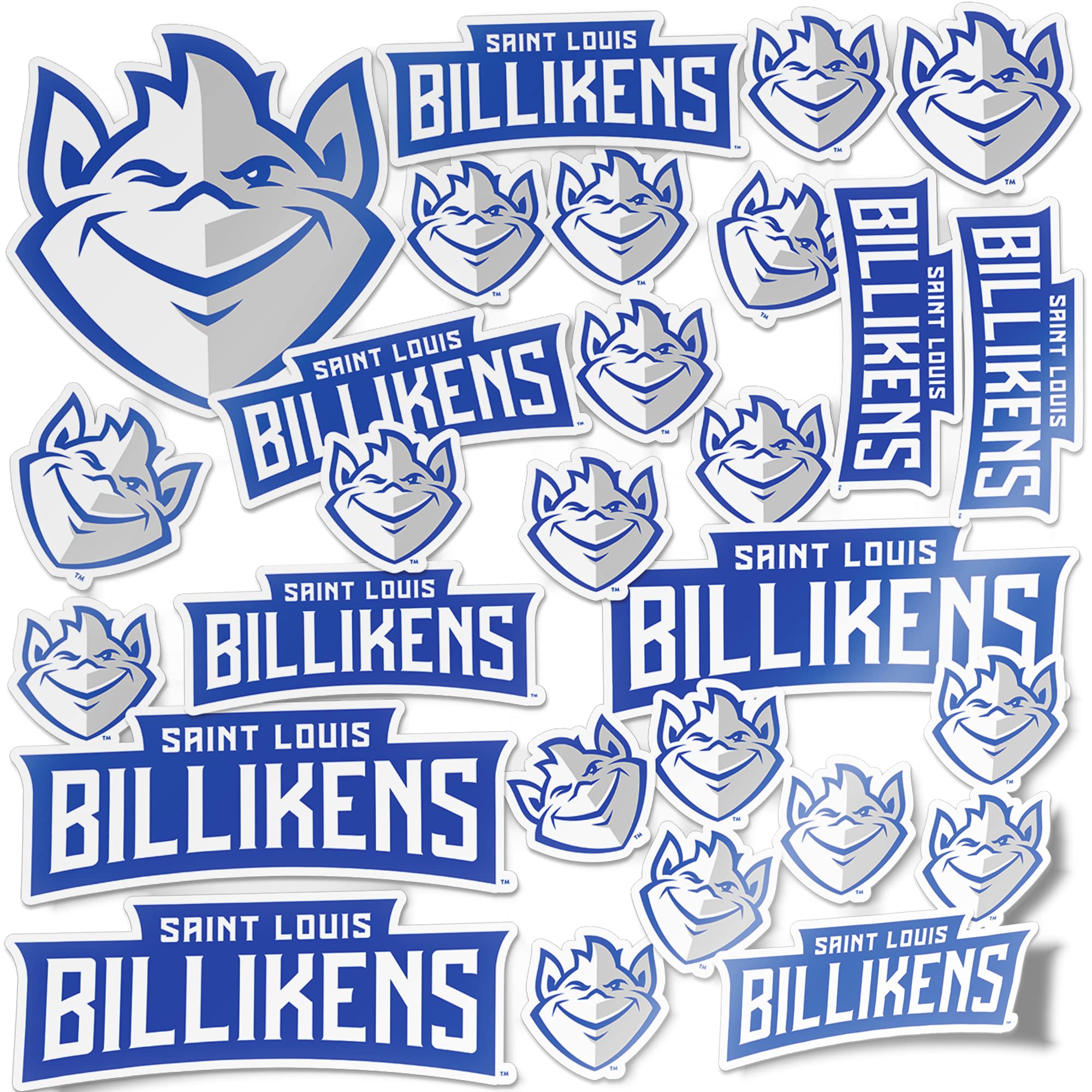 Desert CactusSaint Louis University Sticker Billikens SLU Vinyl Decals Laptop Water Bottle Car Scrapbook T1 (Type 1-1)