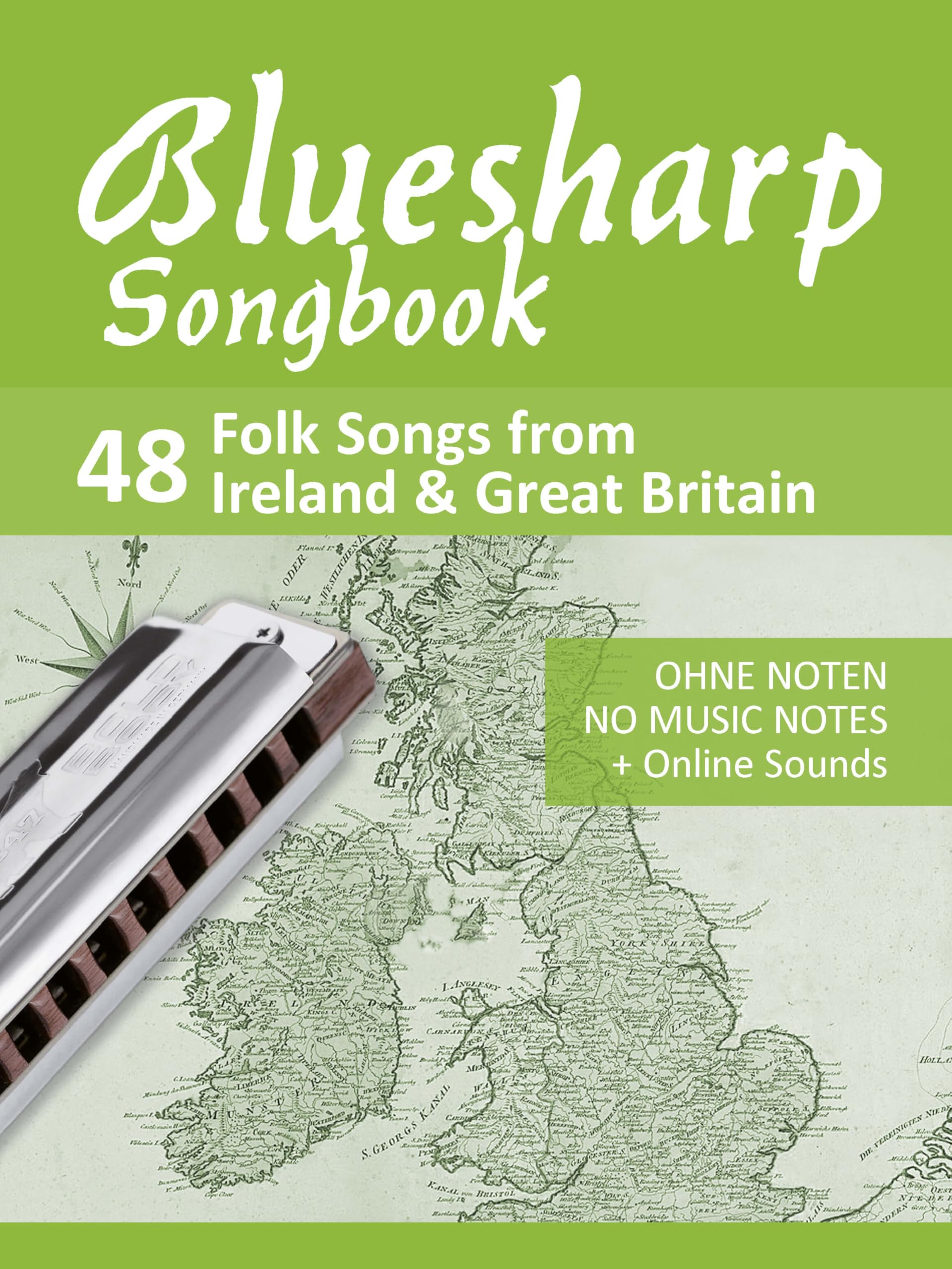 Bluesharp Songbook animez vos soirées folk avec 48 airs traditionnels celtes