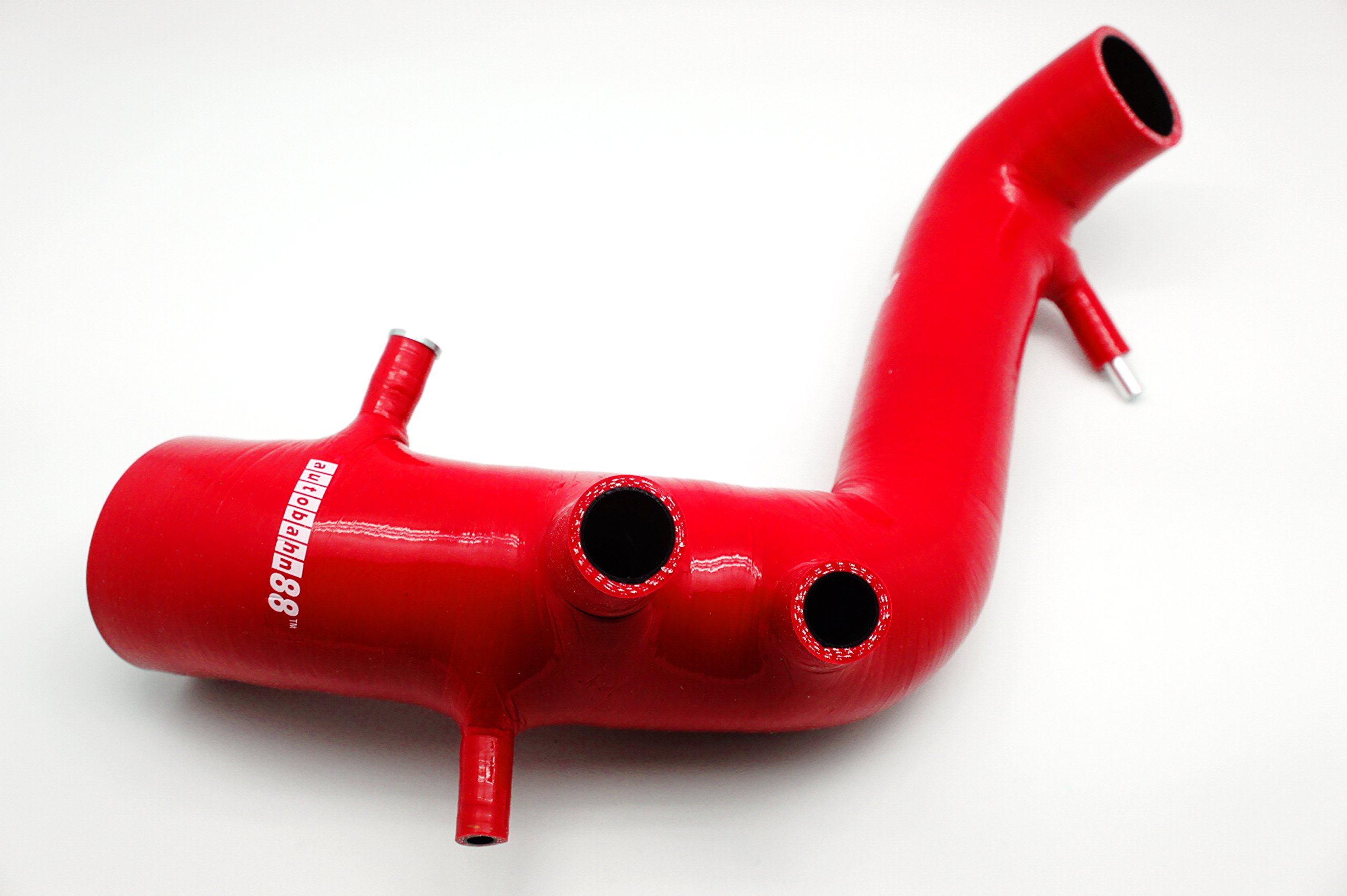 Kit Durite Silicone Admission pour Audi TT 180 S3 Quattro 1998-2005 - Rouge avec Colliers