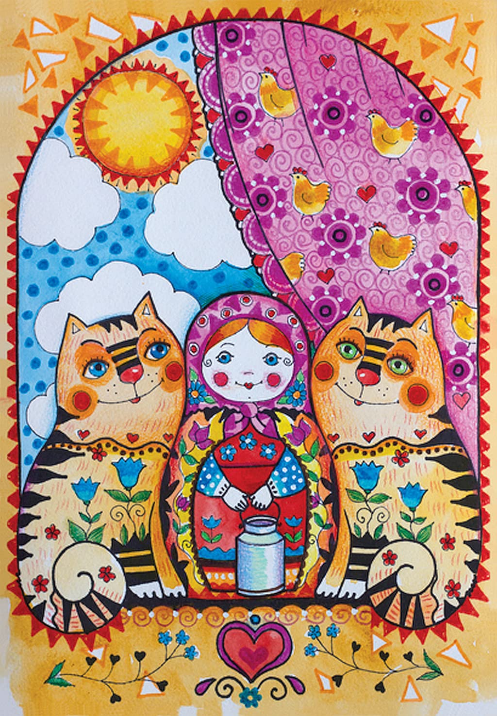 Anatolian 500 piece jigsaw puzzles - jigsaw puzzles for adults 500 pieces MATRYOSHKA is ideal as gifts for the whole family and the jigsaw 500 pieces for adults is made of ESKA BOARD