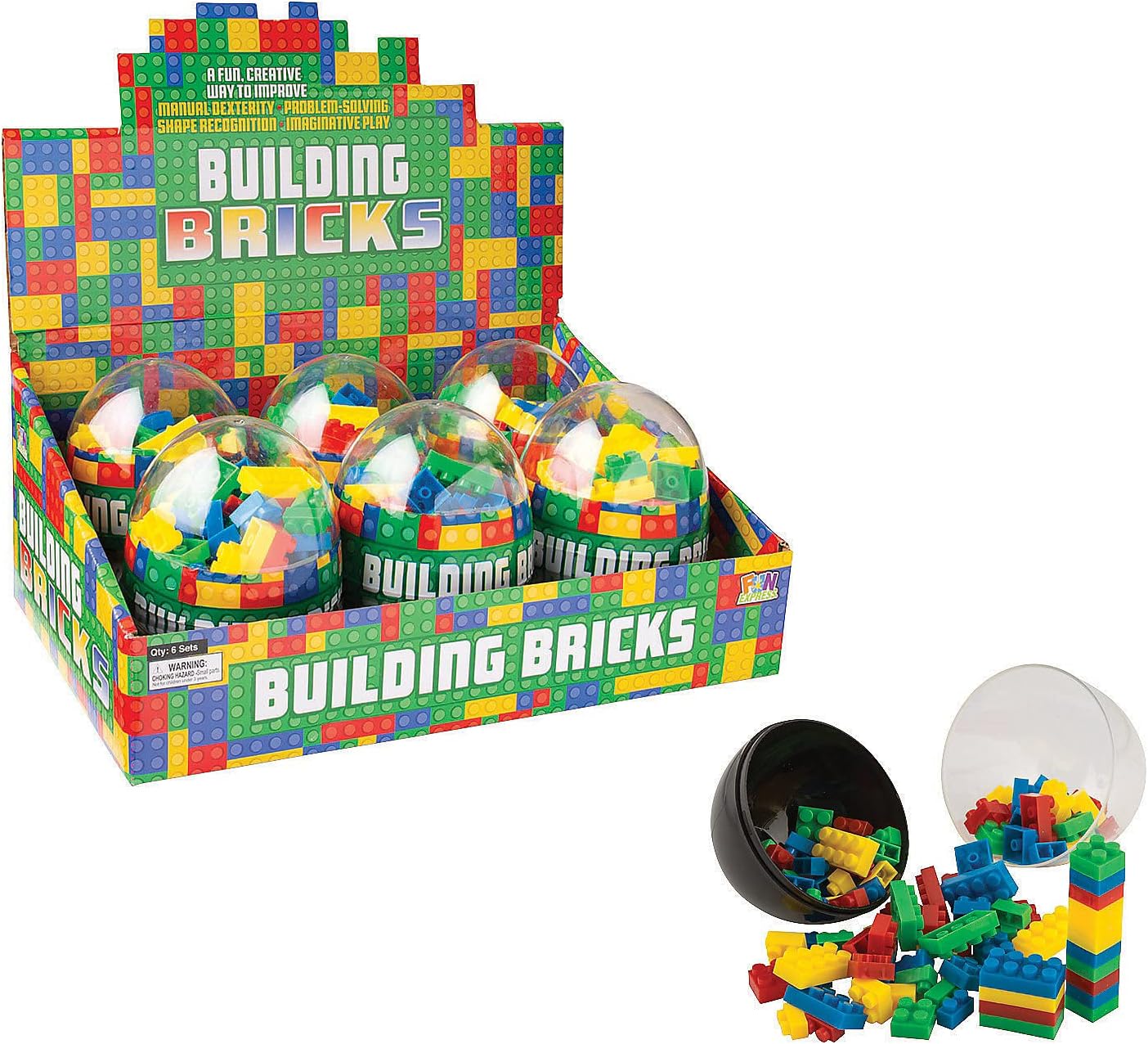Amazon.com: Fun Express Building Bricks : Toys & Games