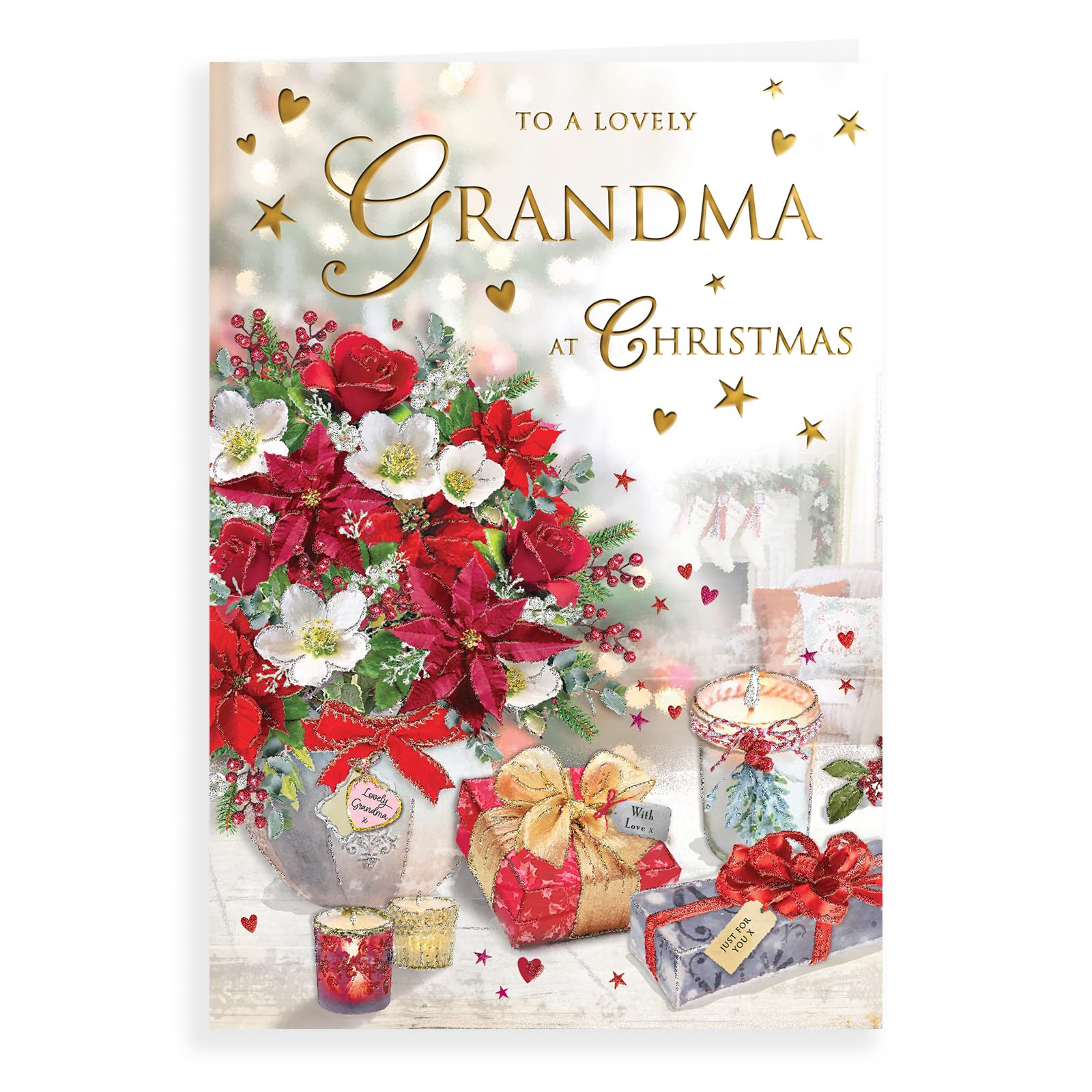 Regal Publishing Traditional Christmas Card Grandma - 9 x 6 inches,C85407