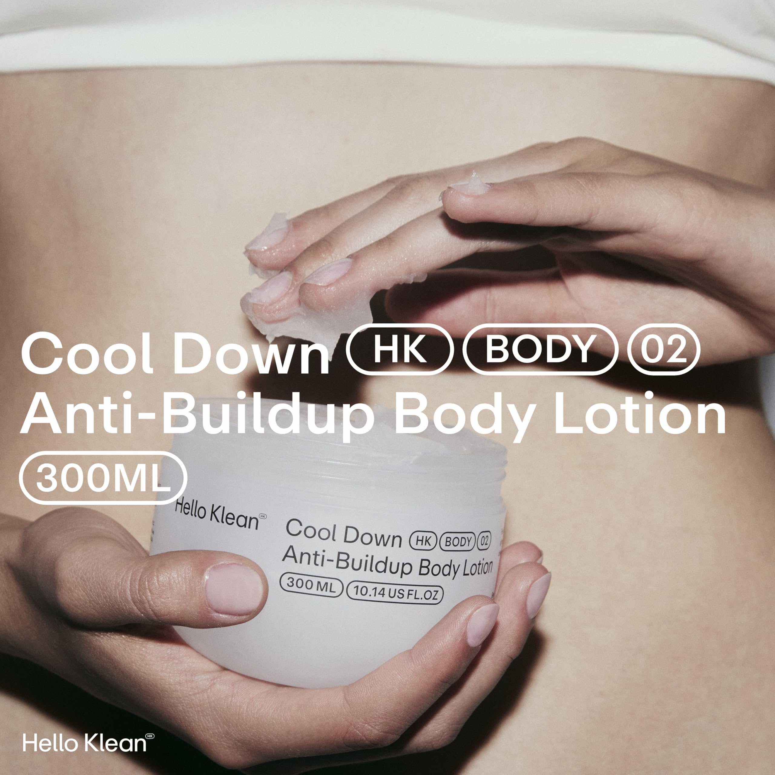 Hello Klean Cool Down Anti-Buildup Body Lotion, For Congestion-Prone Skin, Reduces Oiliness, Fights Against Hard Water - Image 3