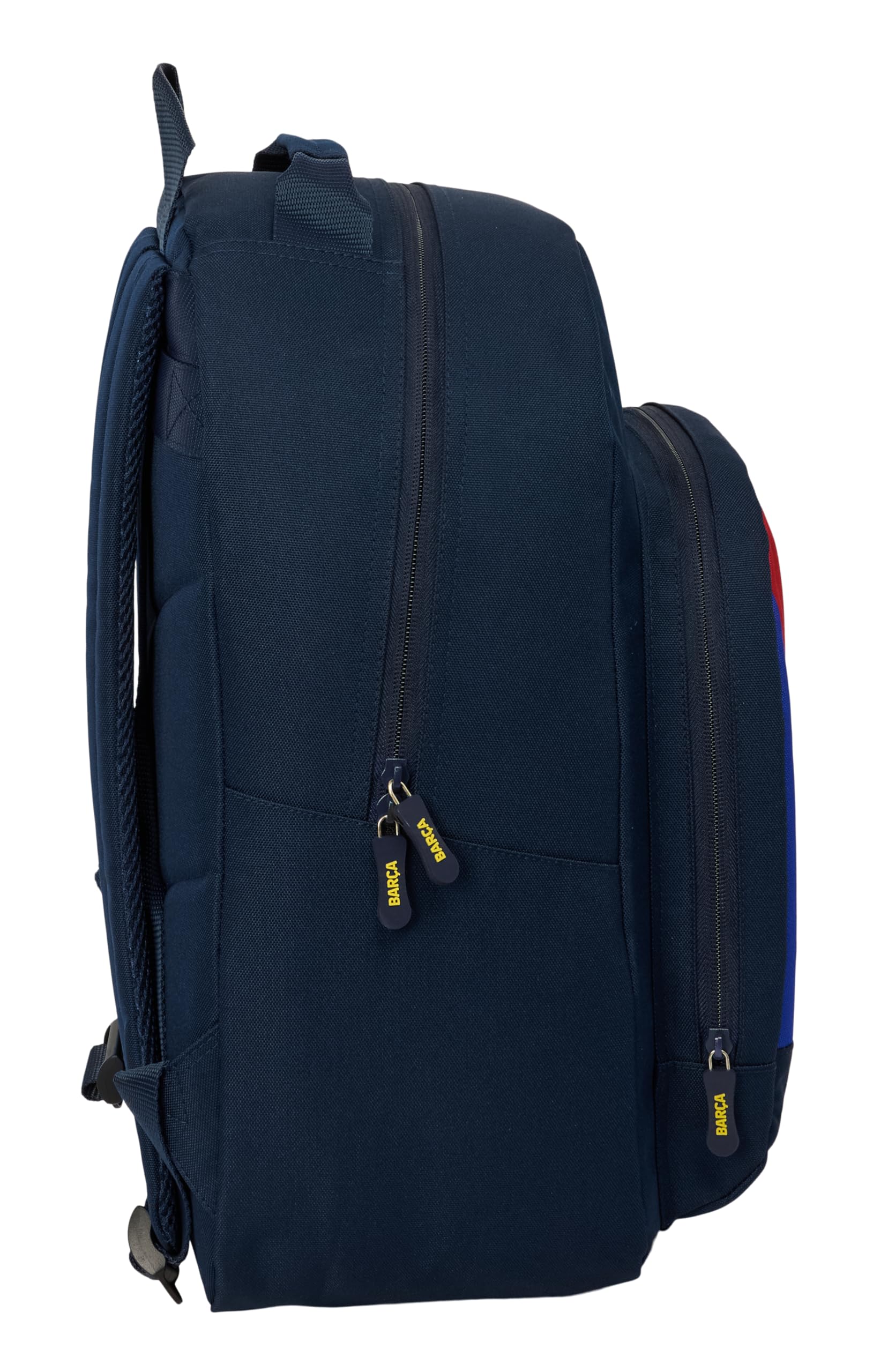 F.C. Barcellona 1ª attrezzatura 26/27 - Zaino scuola adattabile a carrello, zaino, ideale per bambini di diverse età, comodo e versatile, qualità e resistenza, 32 x 15 x 42 cm
