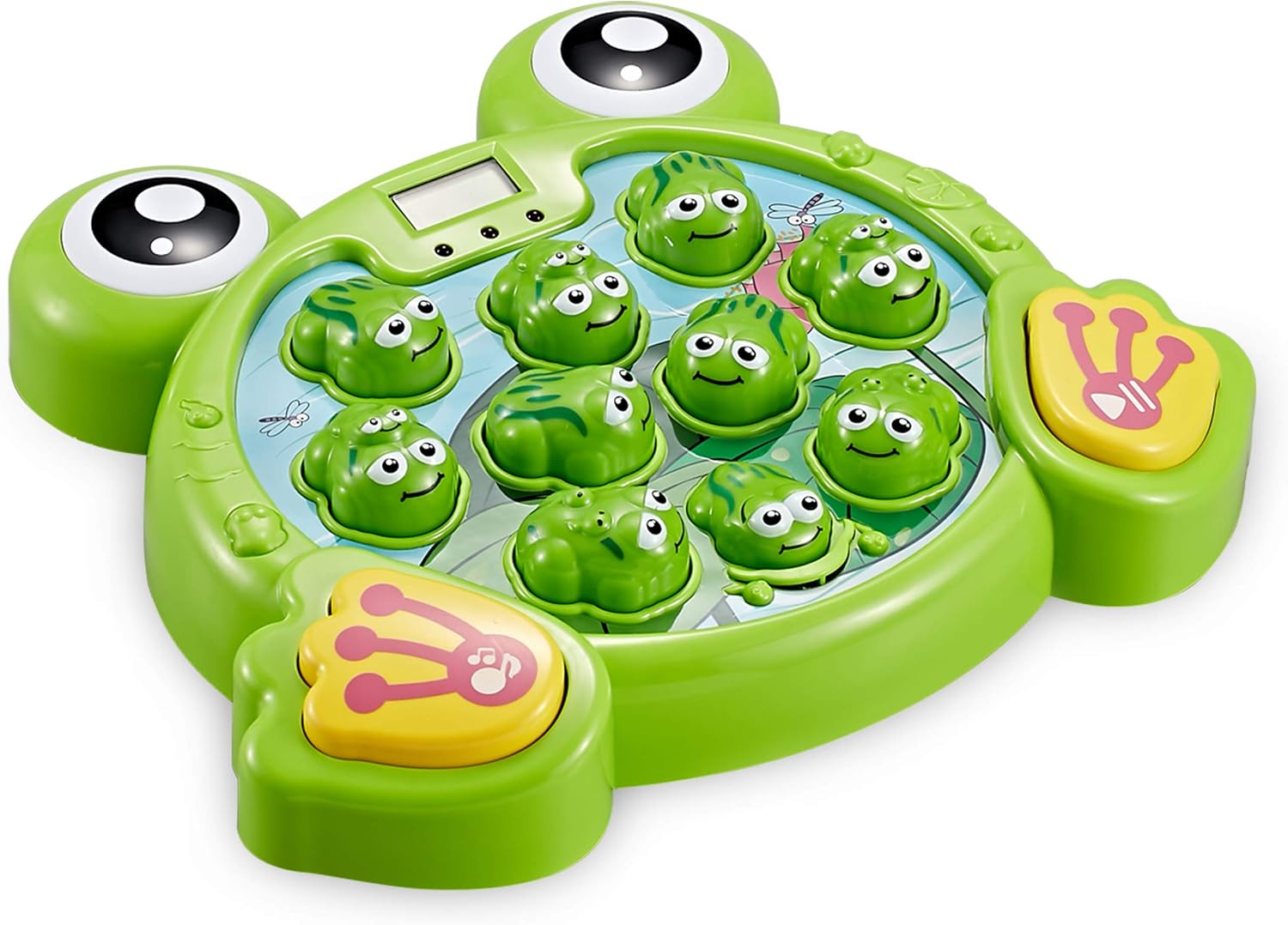 Think Gizmos New Interactive Whack A Frog TG702 - Fun Gift for Boys & Girls of Age 3 4 5 6 7 8, Learning, Active, Early Developmental STEM Pounding Toy for Toddlers