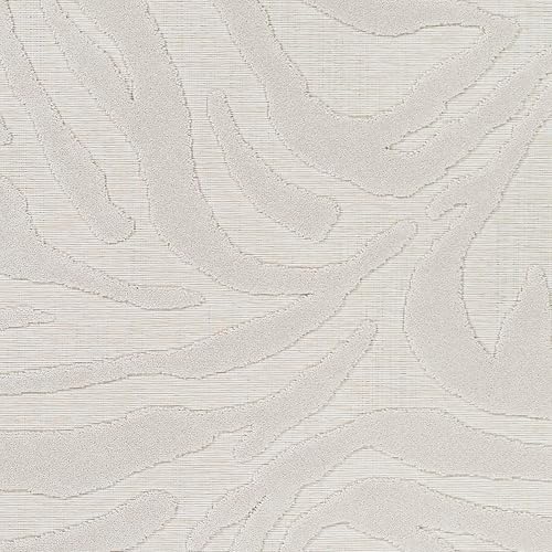 Vista 5 de Livabliss Zandy - Alfombra texturizada para exteriores, 5 pies 3 pulgadas x 7 pies 3 pulgadas, color crema