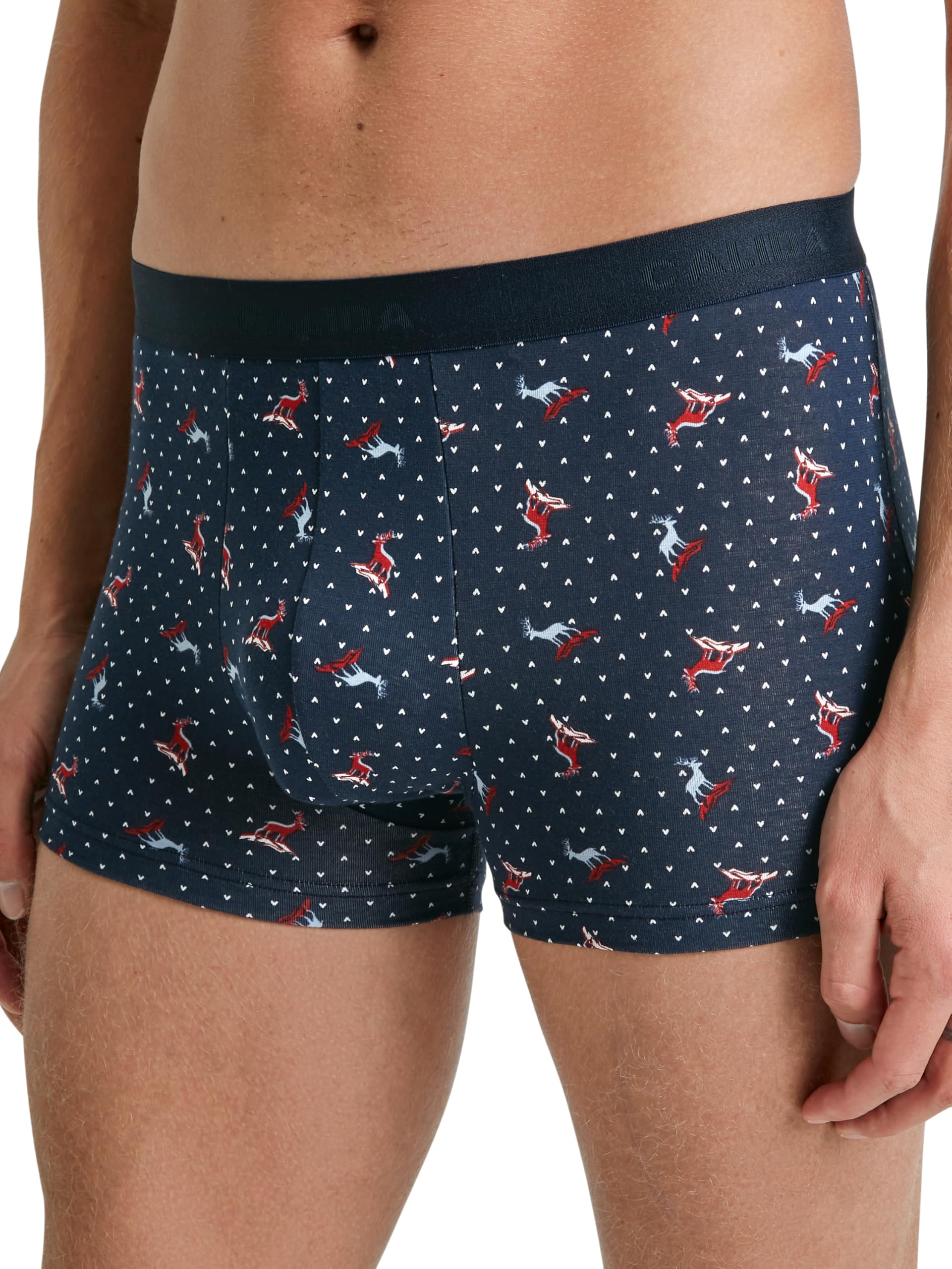 CALIDA Men's Family & Friends Boxer Shorts, dark sapphire,