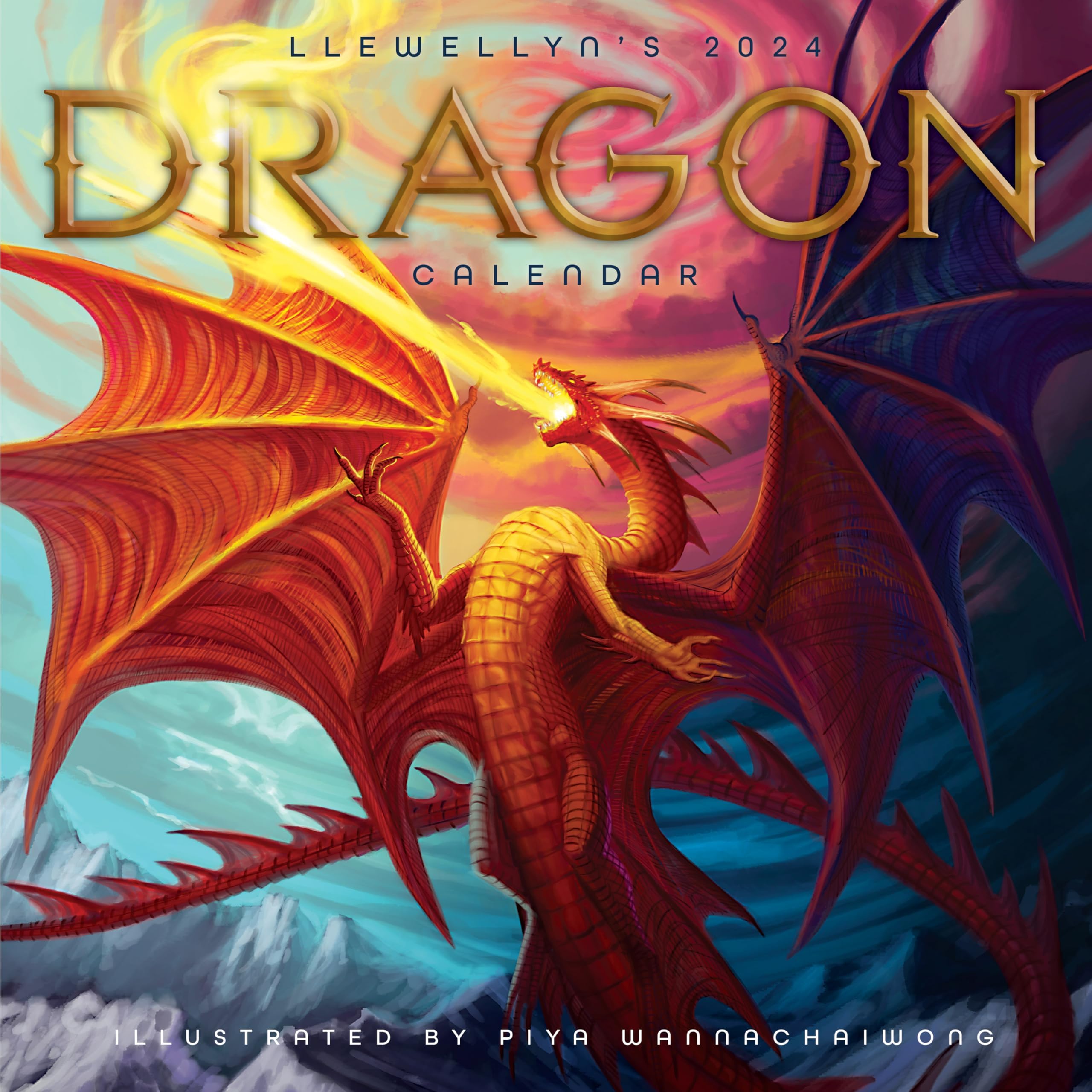 Llewellyn's 2024 Dragon Calendar (Llewellyn's 2024 Calendars, Almanacs & Datebooks, 4)